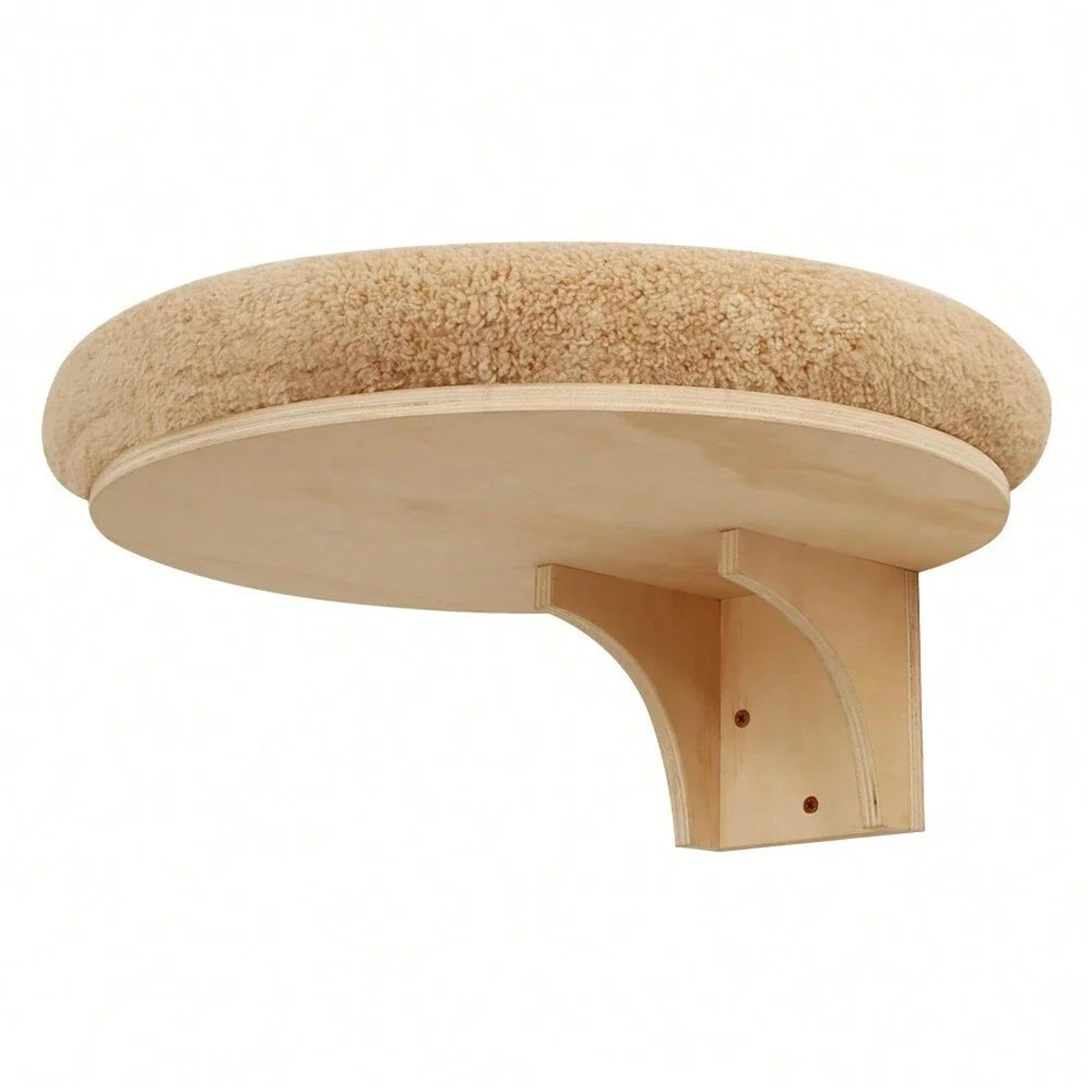 Wall Mounted Cat Climbing Ladder With Hammock 4