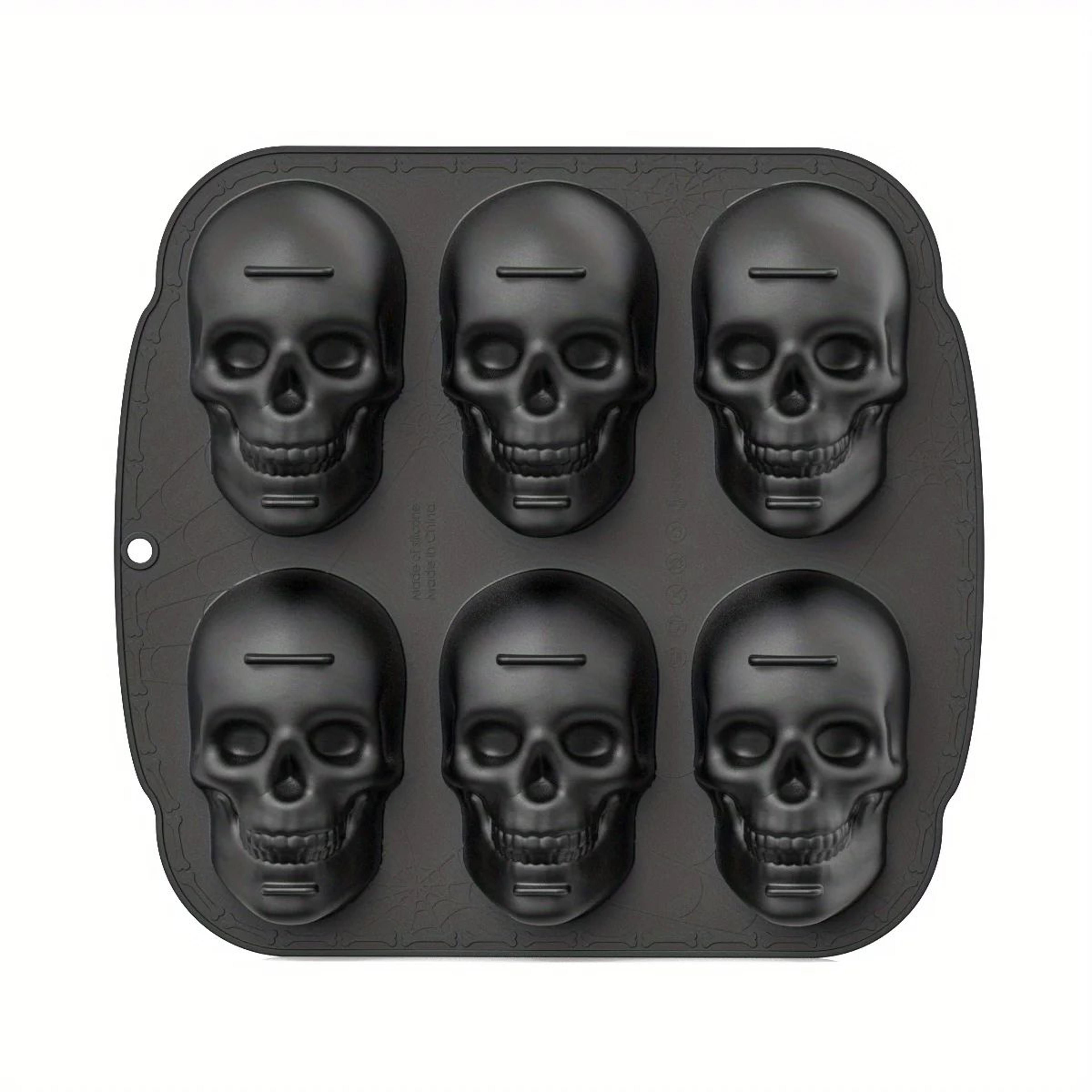 Skull Silicone Cake Decorating Mold 2
