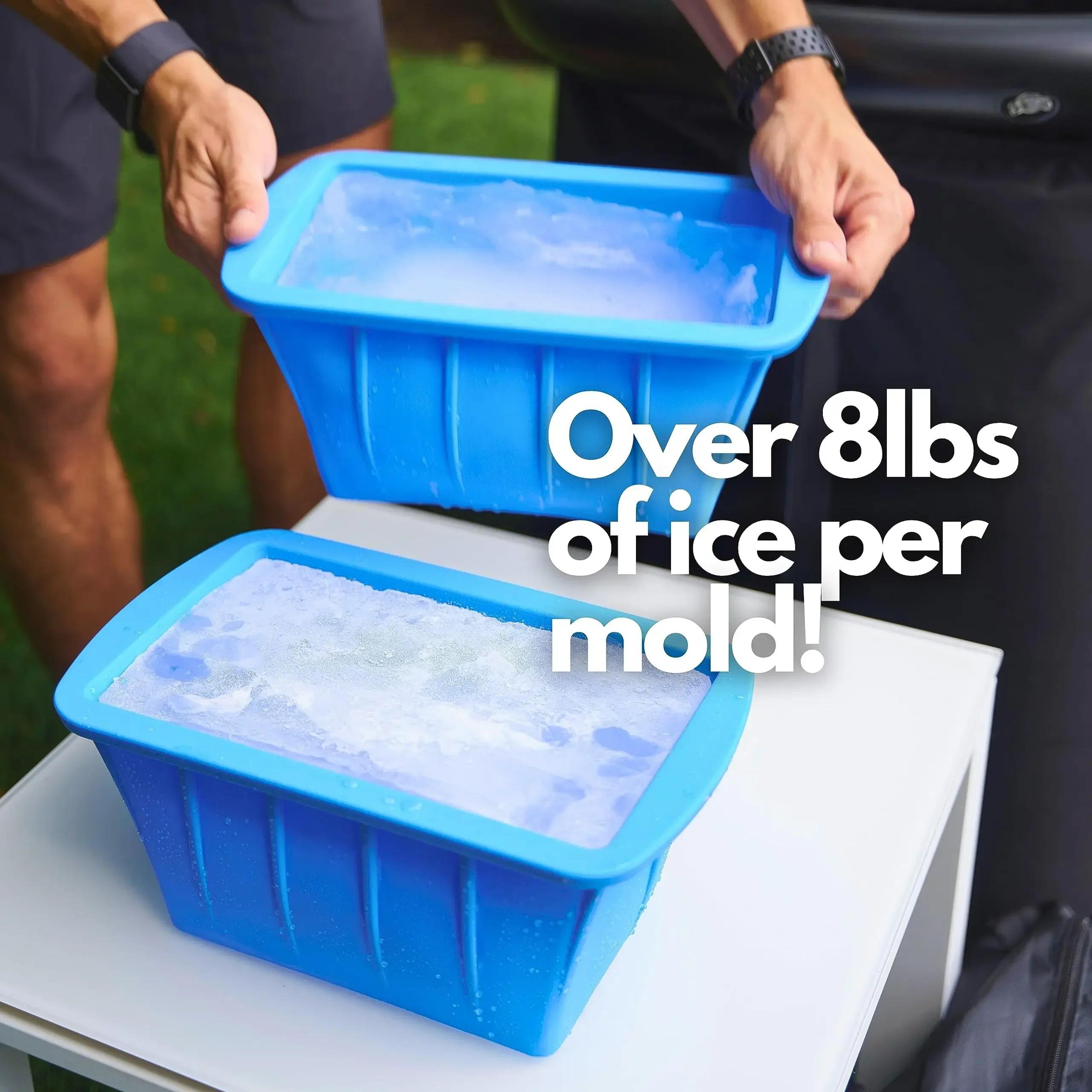 Extra Large Silicone Ice Block Mold 0