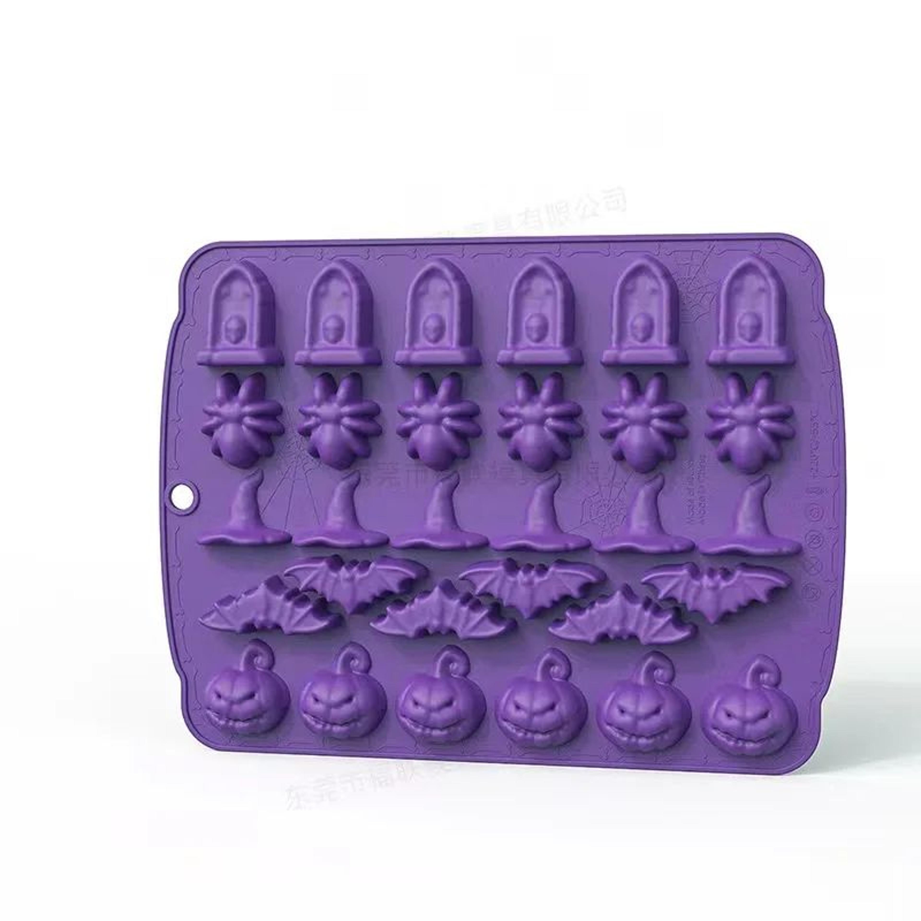 Pumpkin Skull Silicone Ice And Baking Mold 13