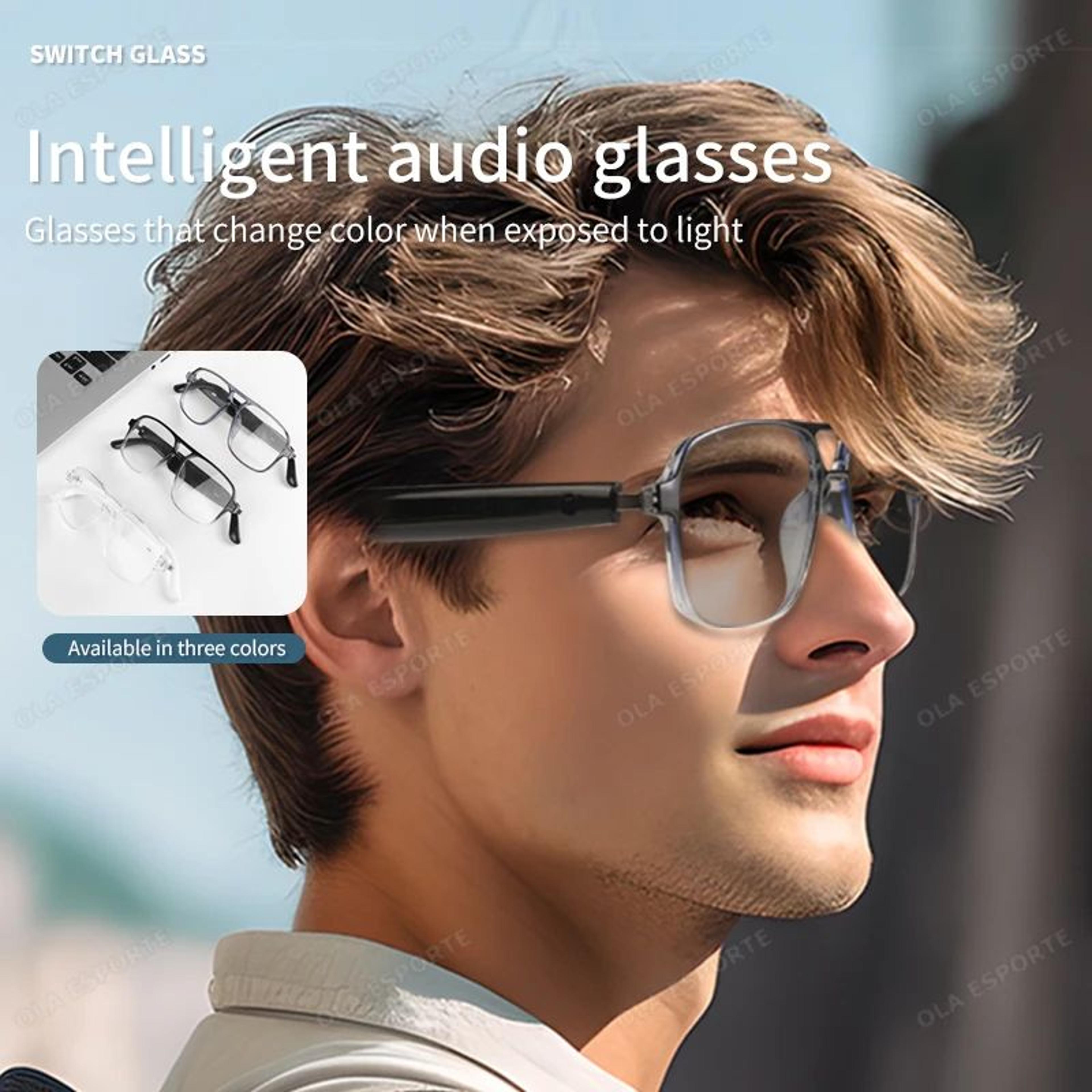 Wireless Bluetooth Audio Smart Glasses With Anti Blue Light Protection 2