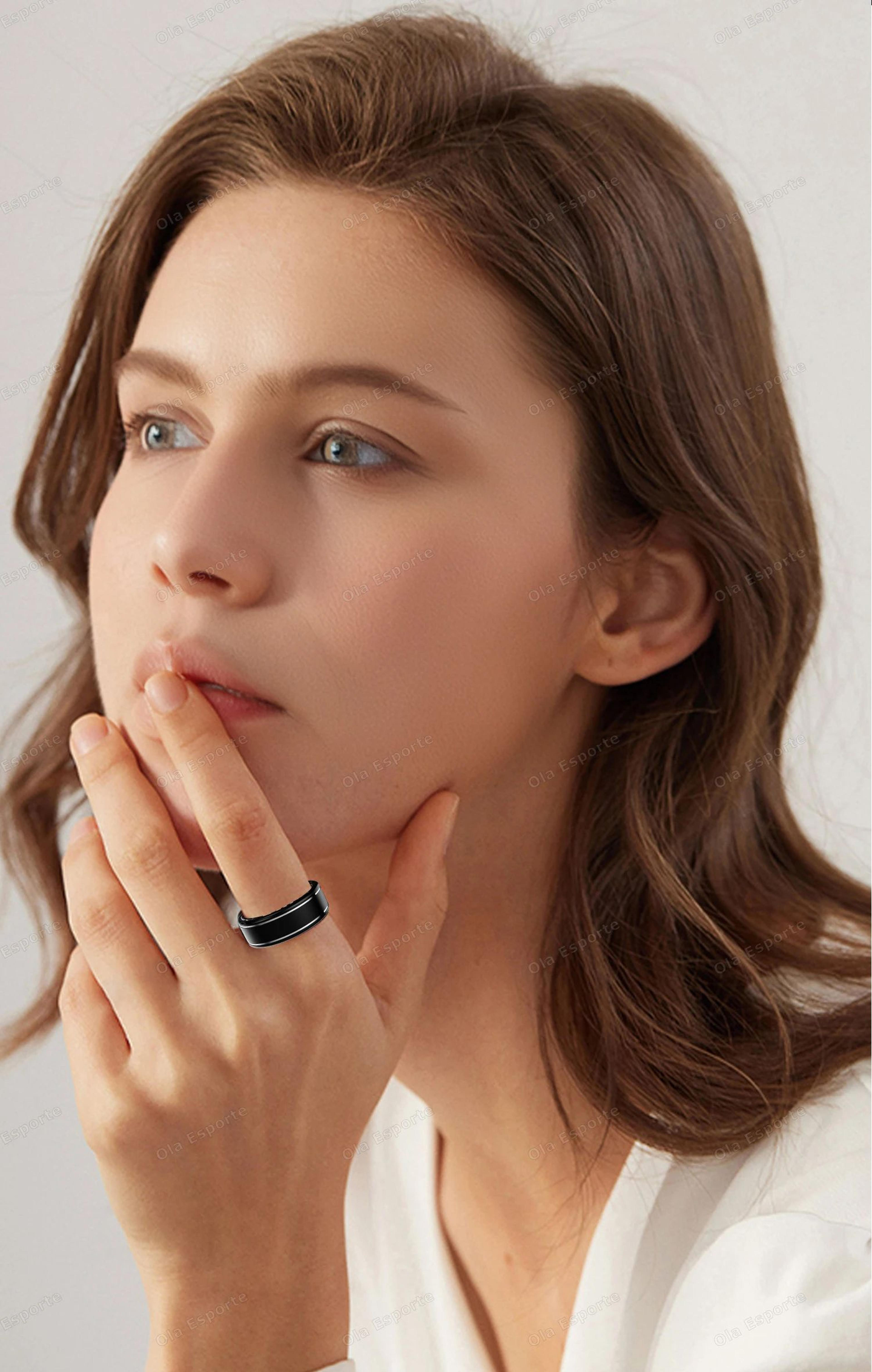 Smart Fitness Health Ring Heart Rate SpO2 Sleep Sport Tracker 12