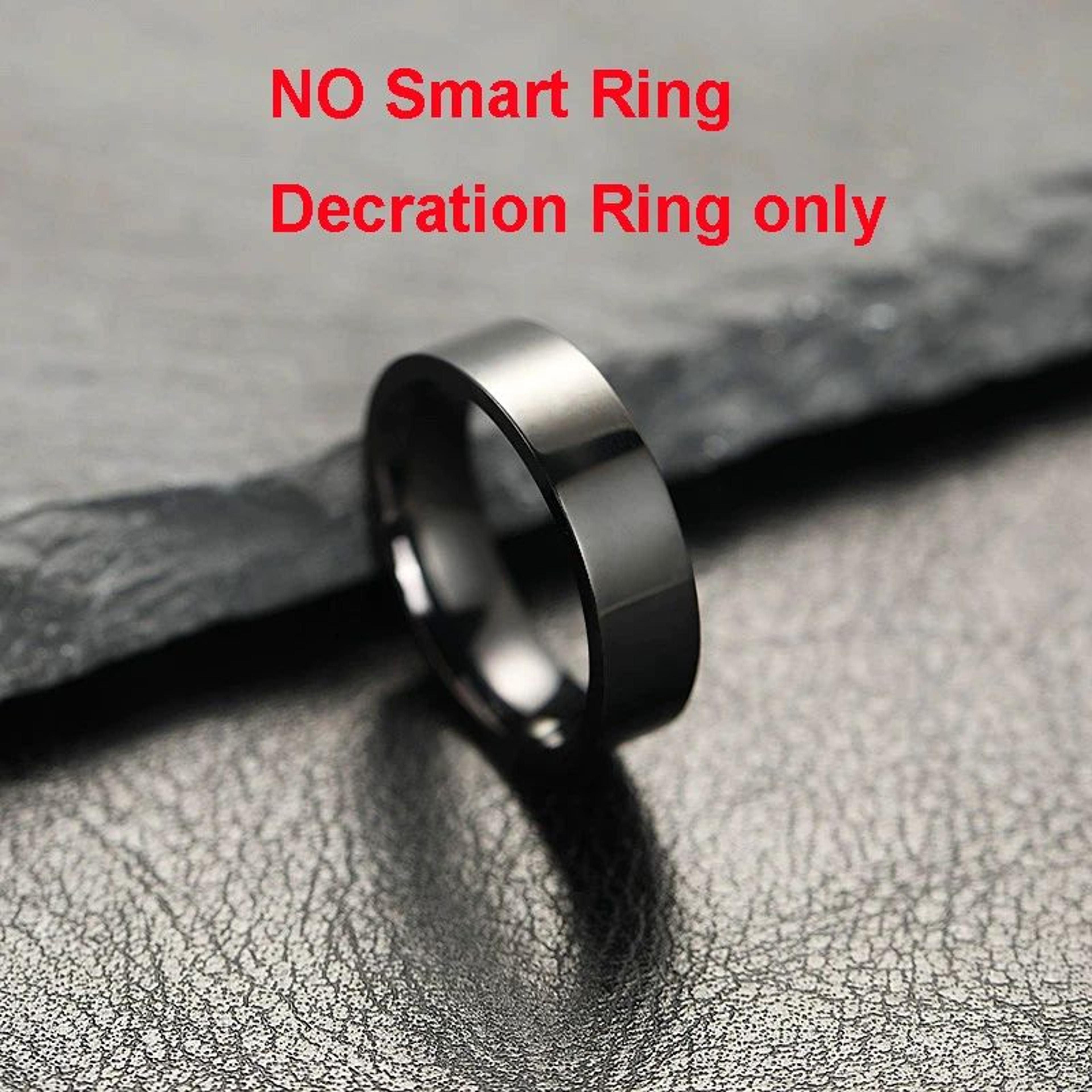 Fashion Smart Fitness Ring Heart Rate Pedometer Health Tracker 12