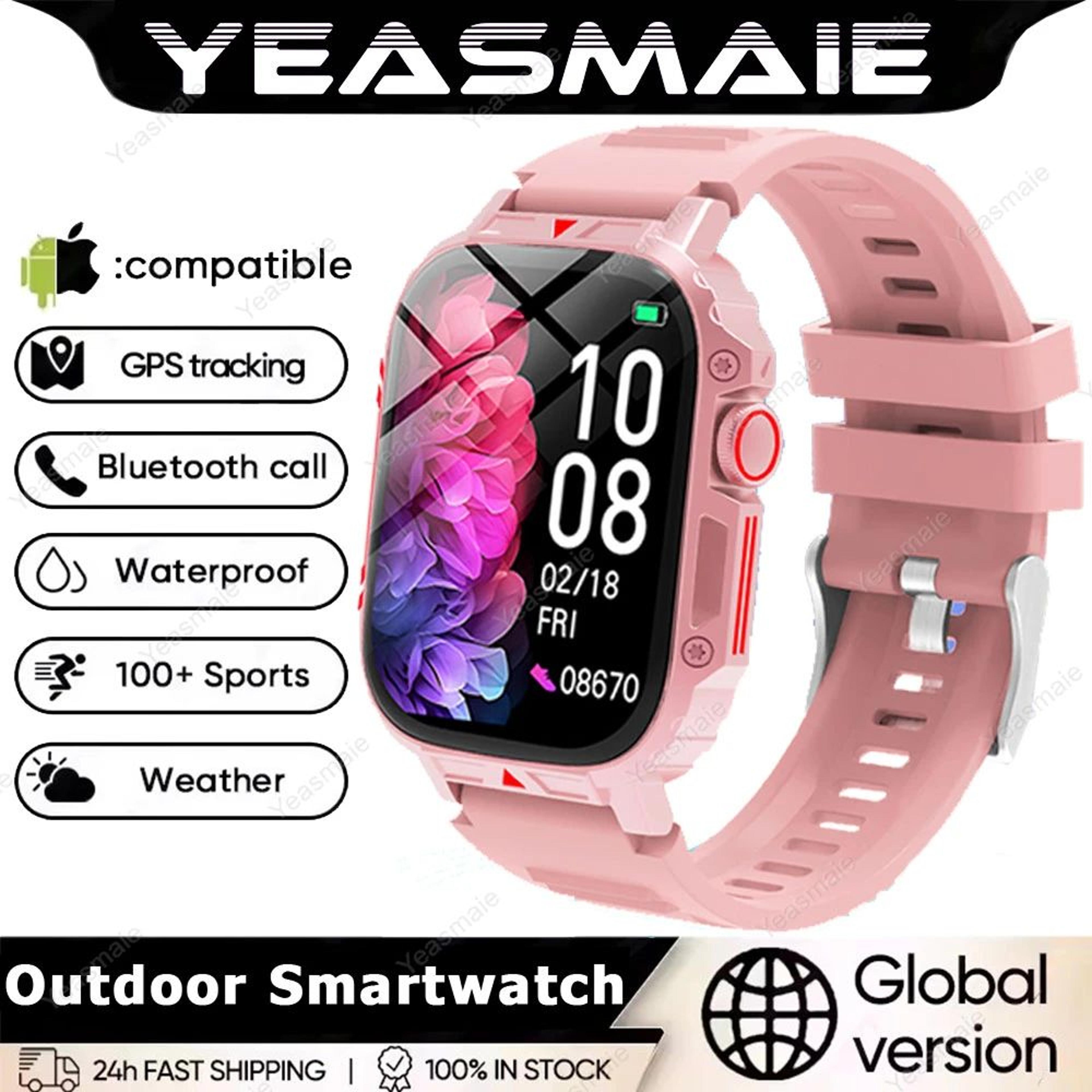 Outdoor Military Bluetooth Smart Watch Heart Rate SpO2 Fitness Tracker 16