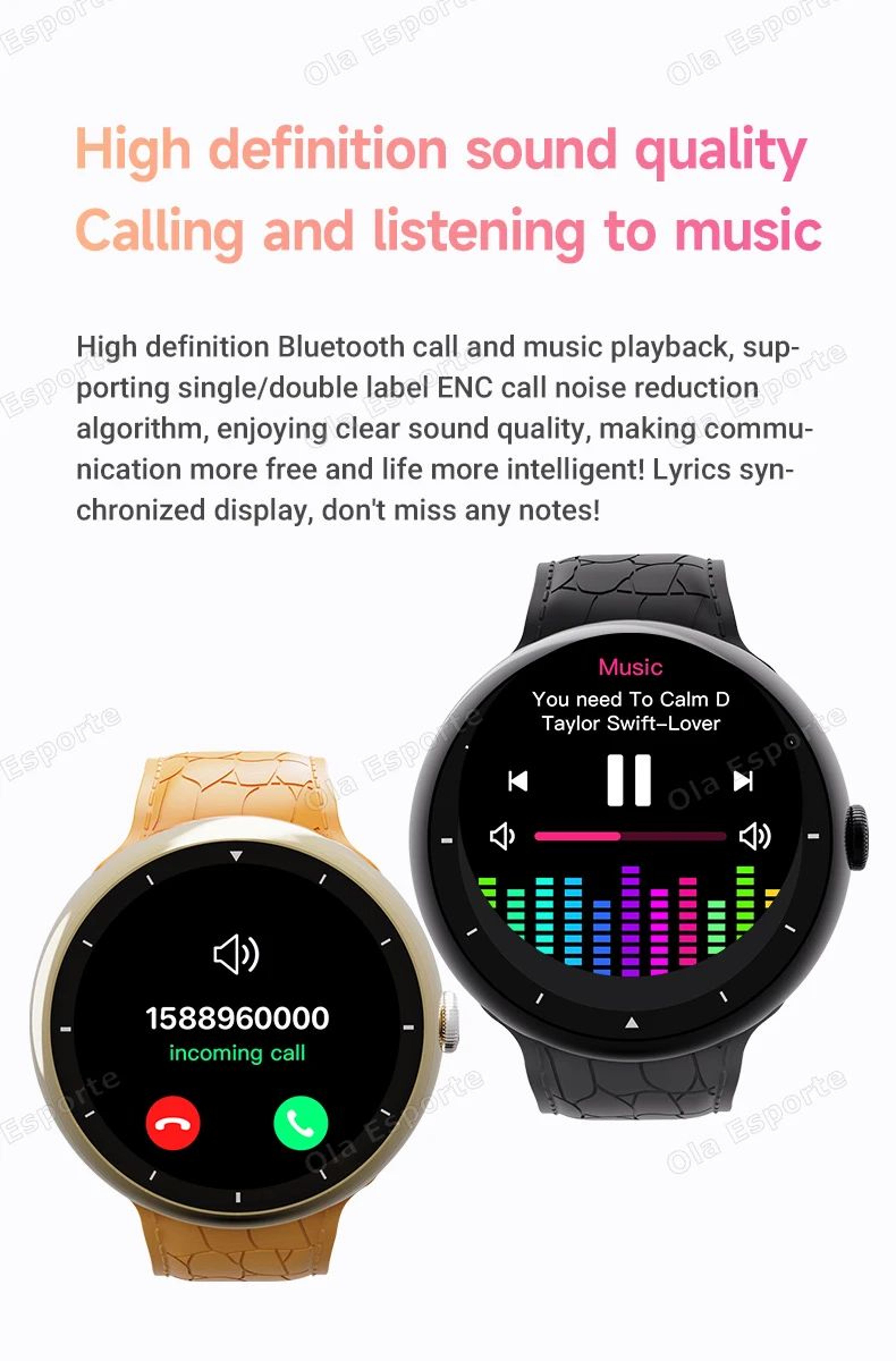 Outdoor Fashion Bluetooth Smart Watch Heart Rate Fitness Tracker 9