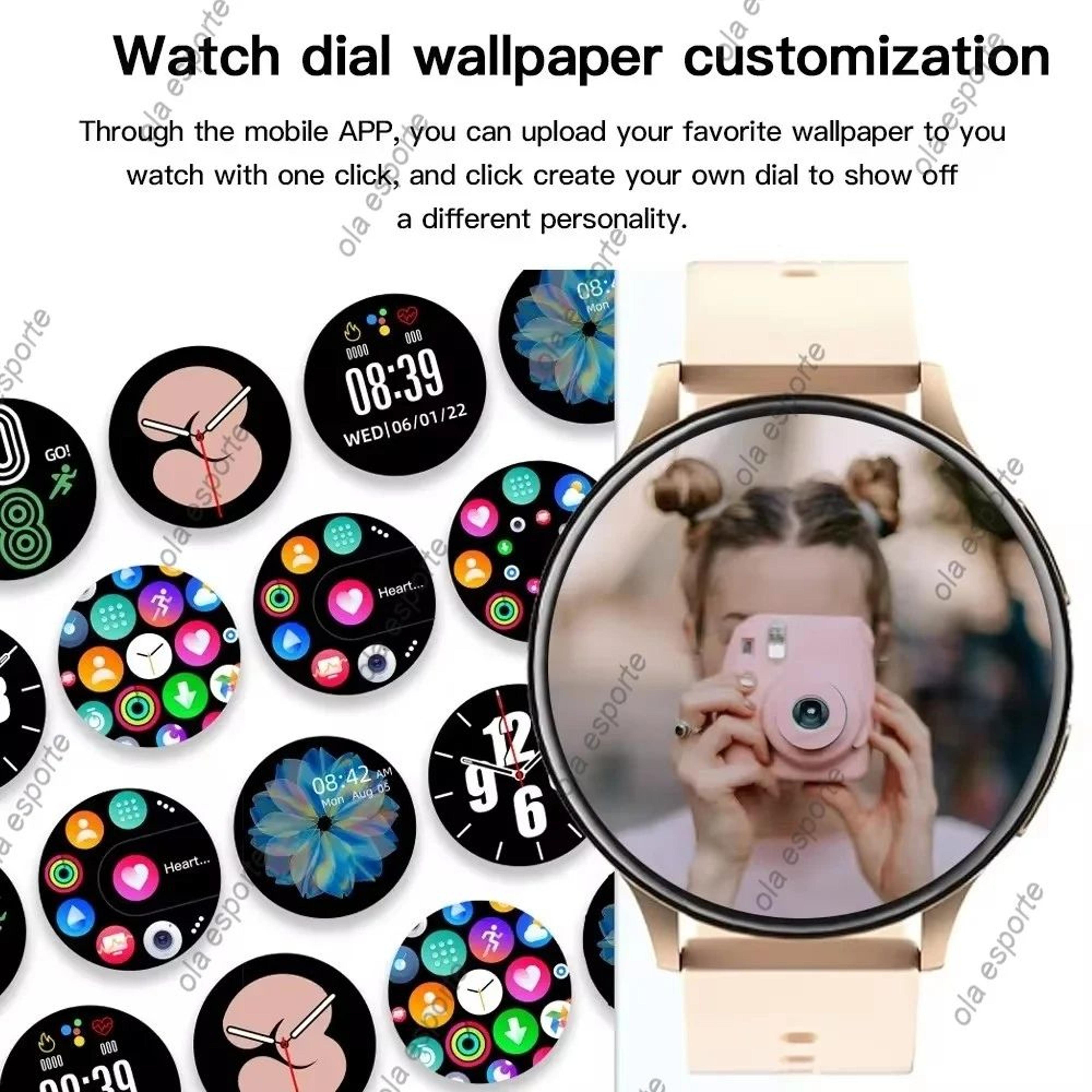 Bluetooth Calling Smart Watch Heart Rate SpO2 Waterproof Fitness Tracker 5