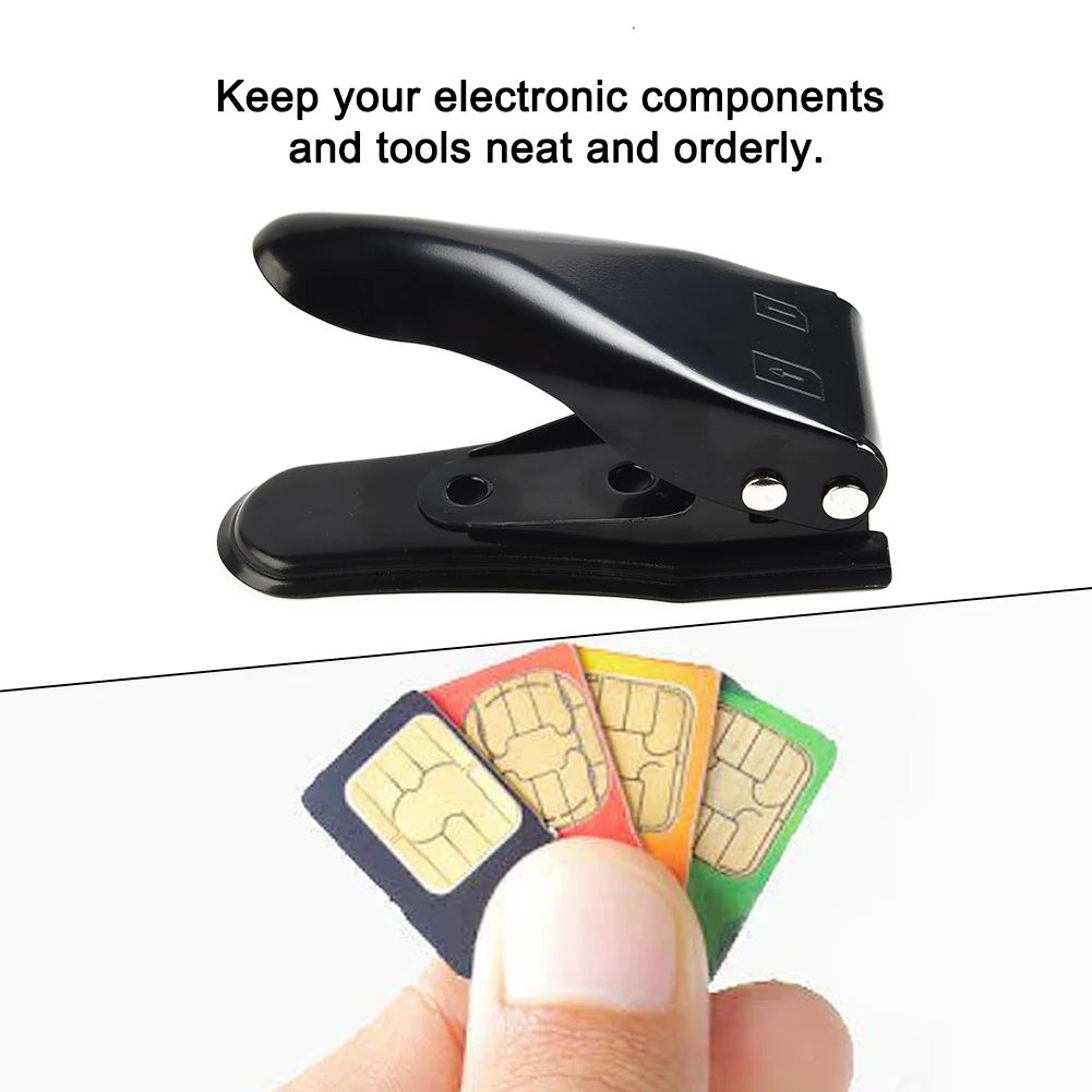 Multifunction SIM Card Cutter Adapter Tool With Dual Eject Pin 6
