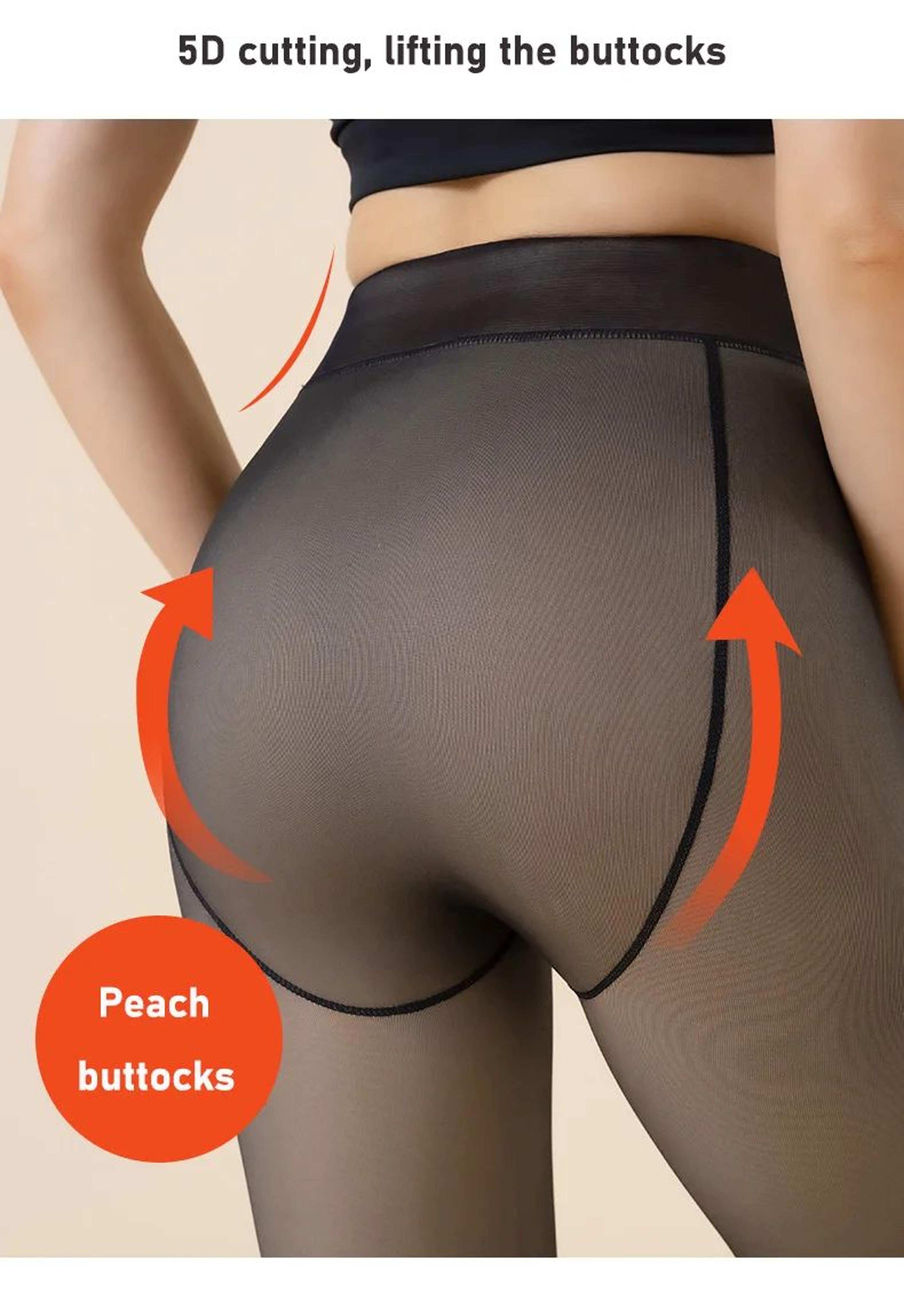 Thermal Translucent Winter Tights High Waist Warm Slim Leggings 9