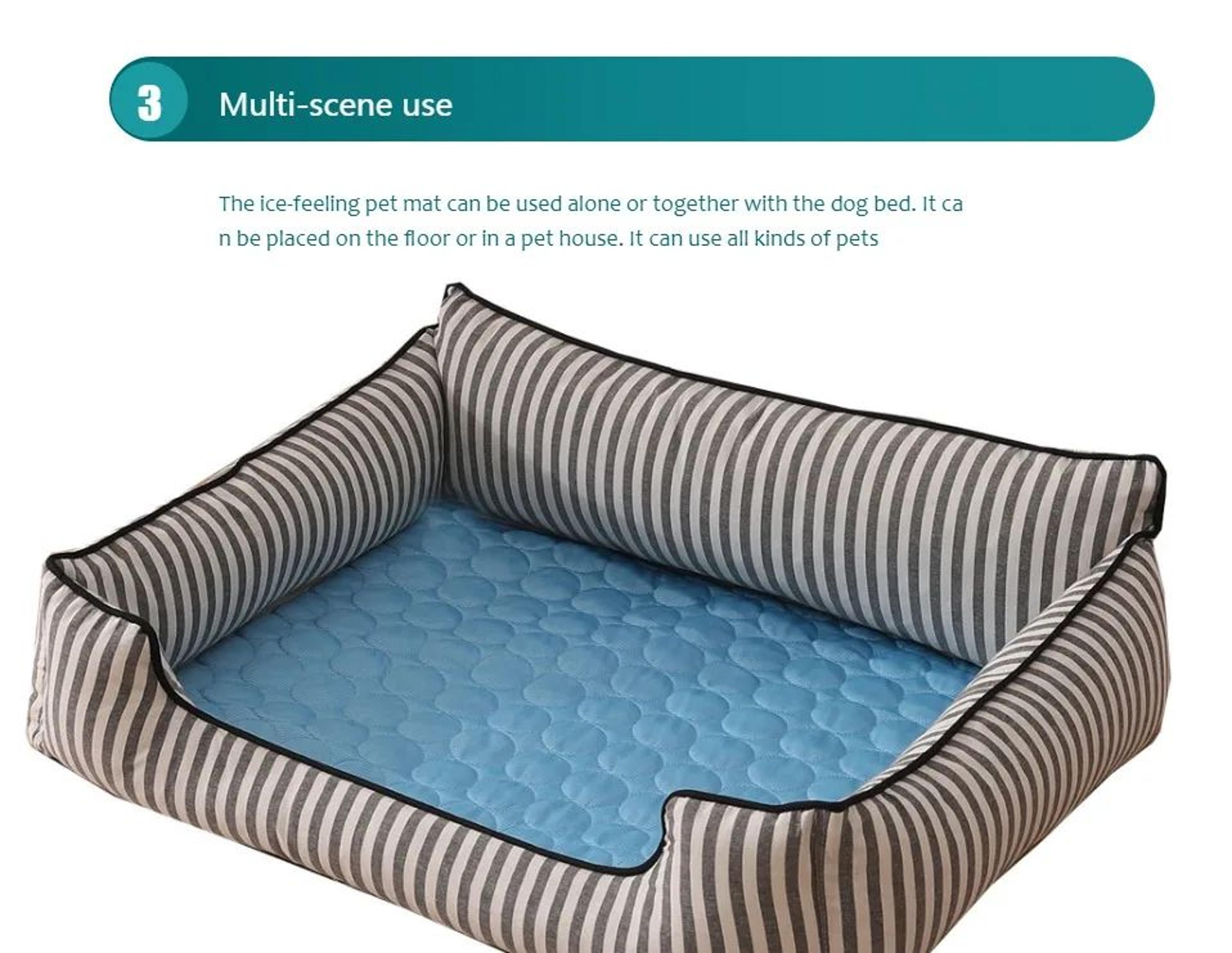 Pet Cooling Mat Summer Cold Bed For Dogs And Cats Extra Large 8