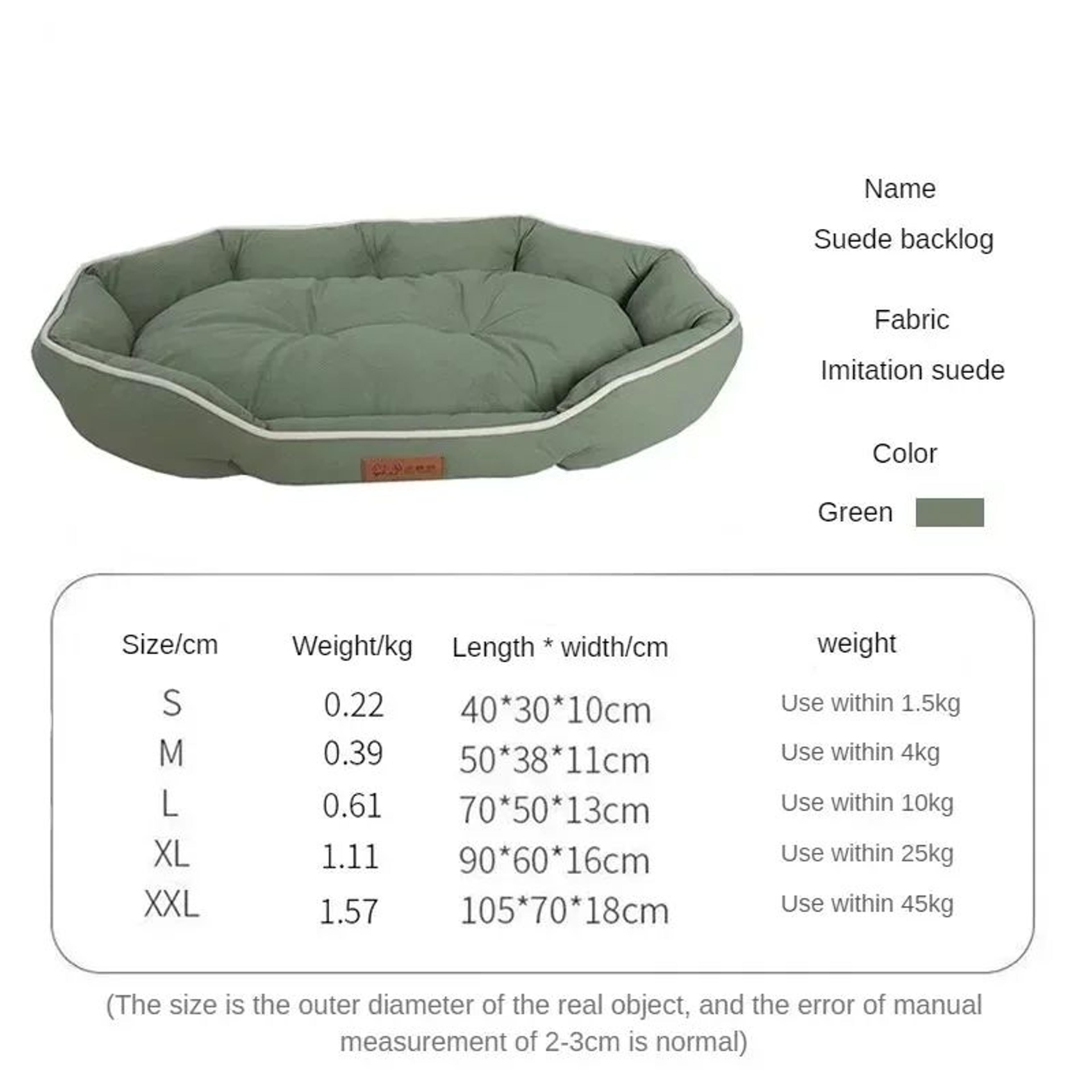 Fluffy Dog Sofa Bed Soft Cushion Pet Bedding Mat For Small Dogs 9