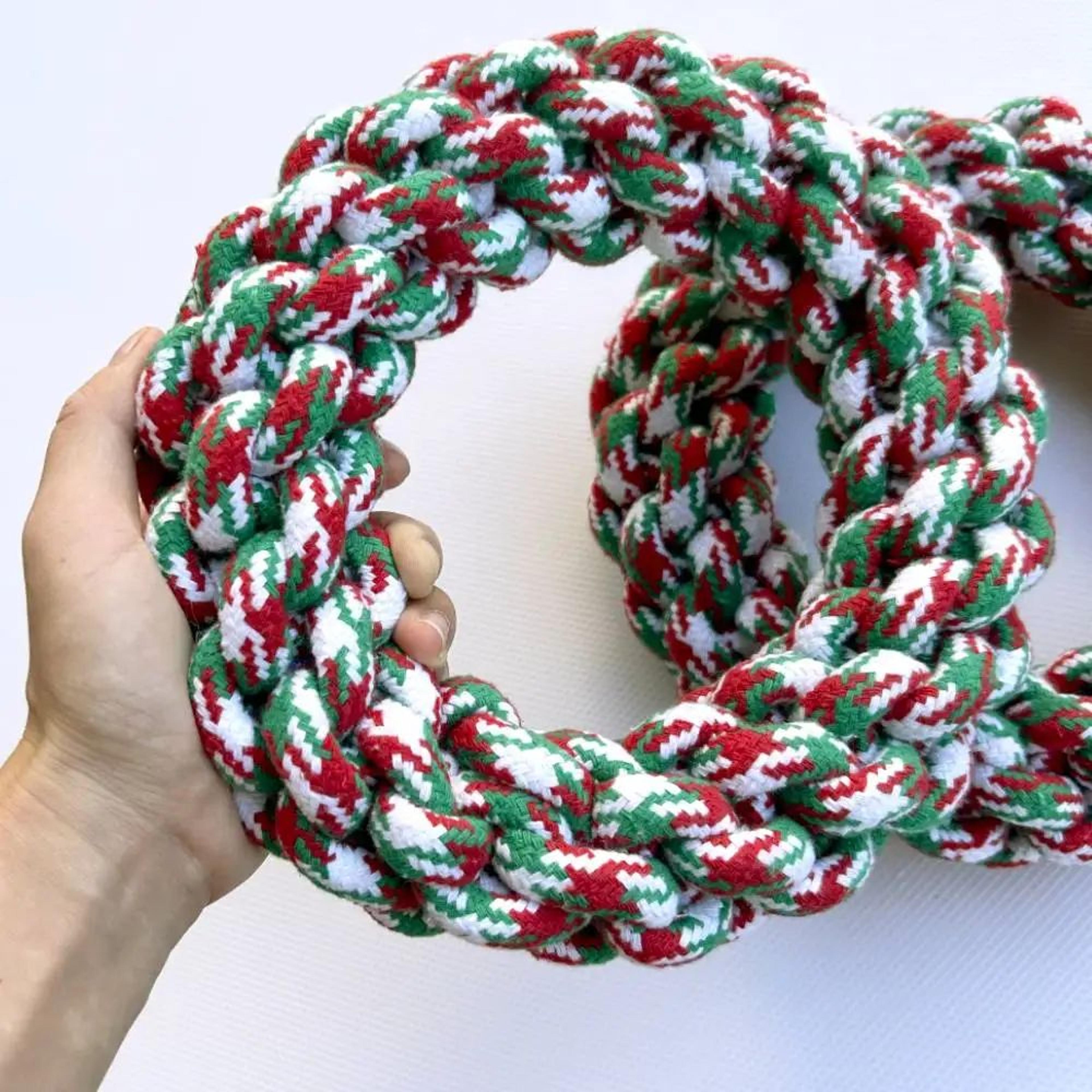 787inches Dog Rope Chew Toy Durable Bite Resistant Tug Toy 2