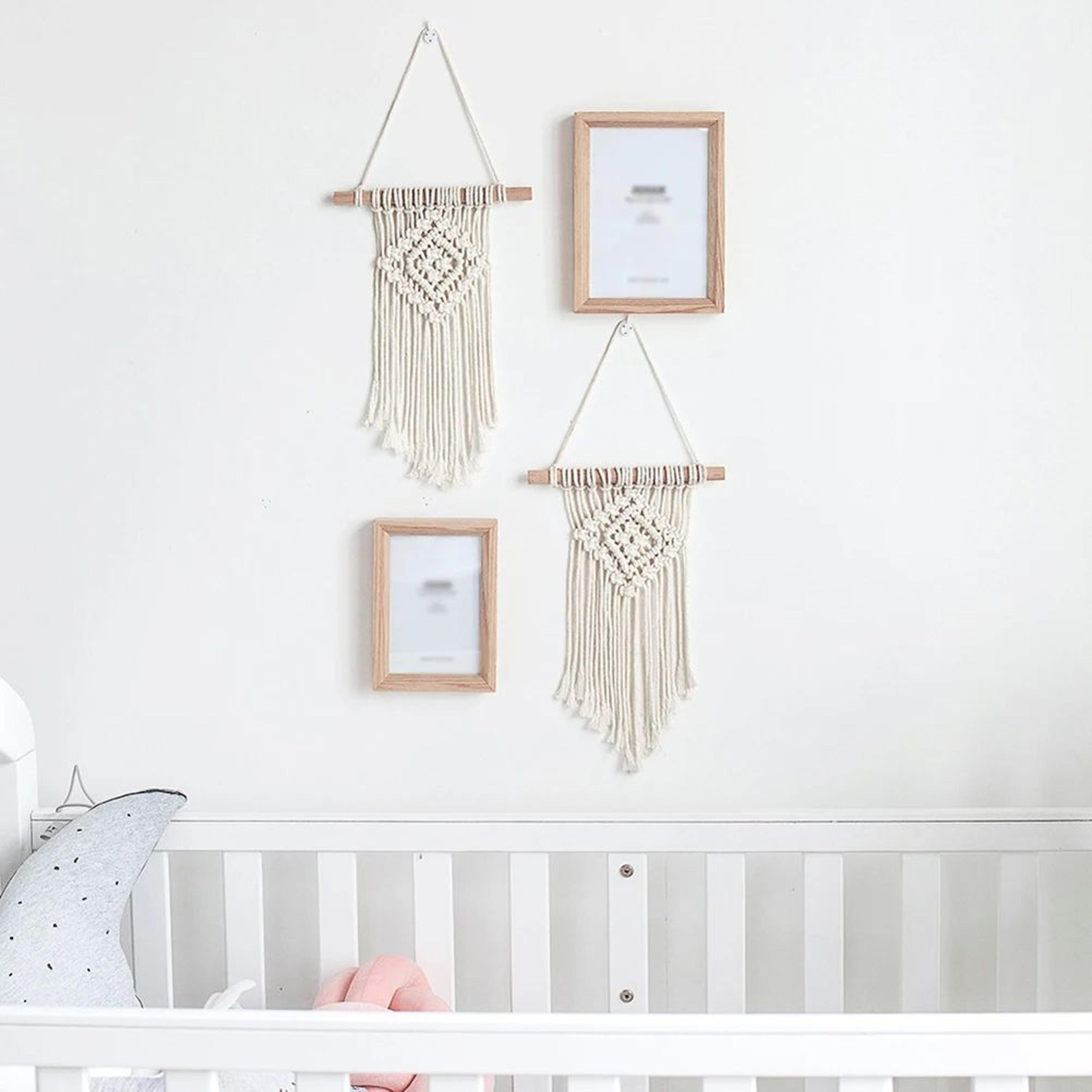 Handwoven Macrame Wall Hanging Bohemian Home Decor Tapestry 2