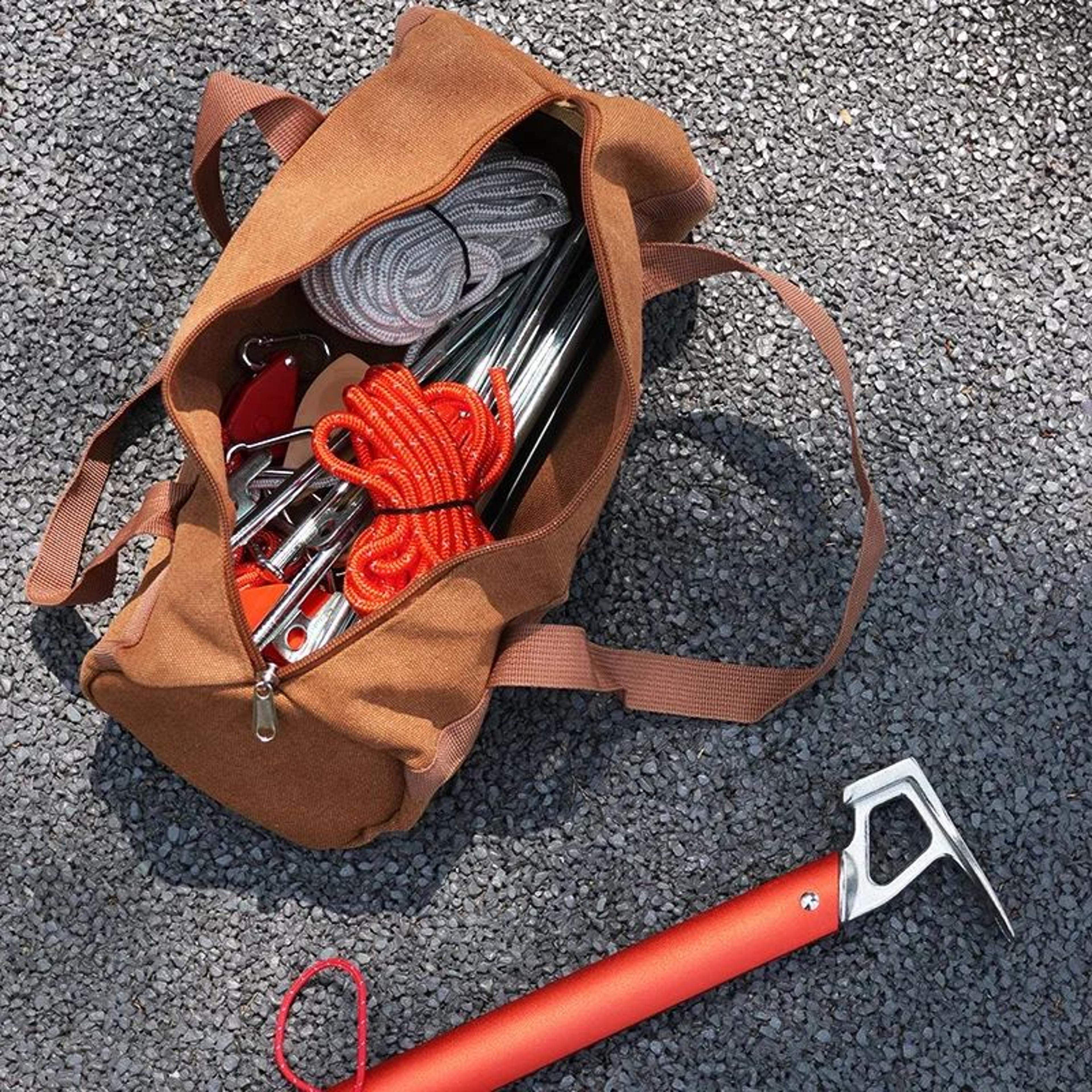 Large Capacity Camping Stake Storage Bag 7