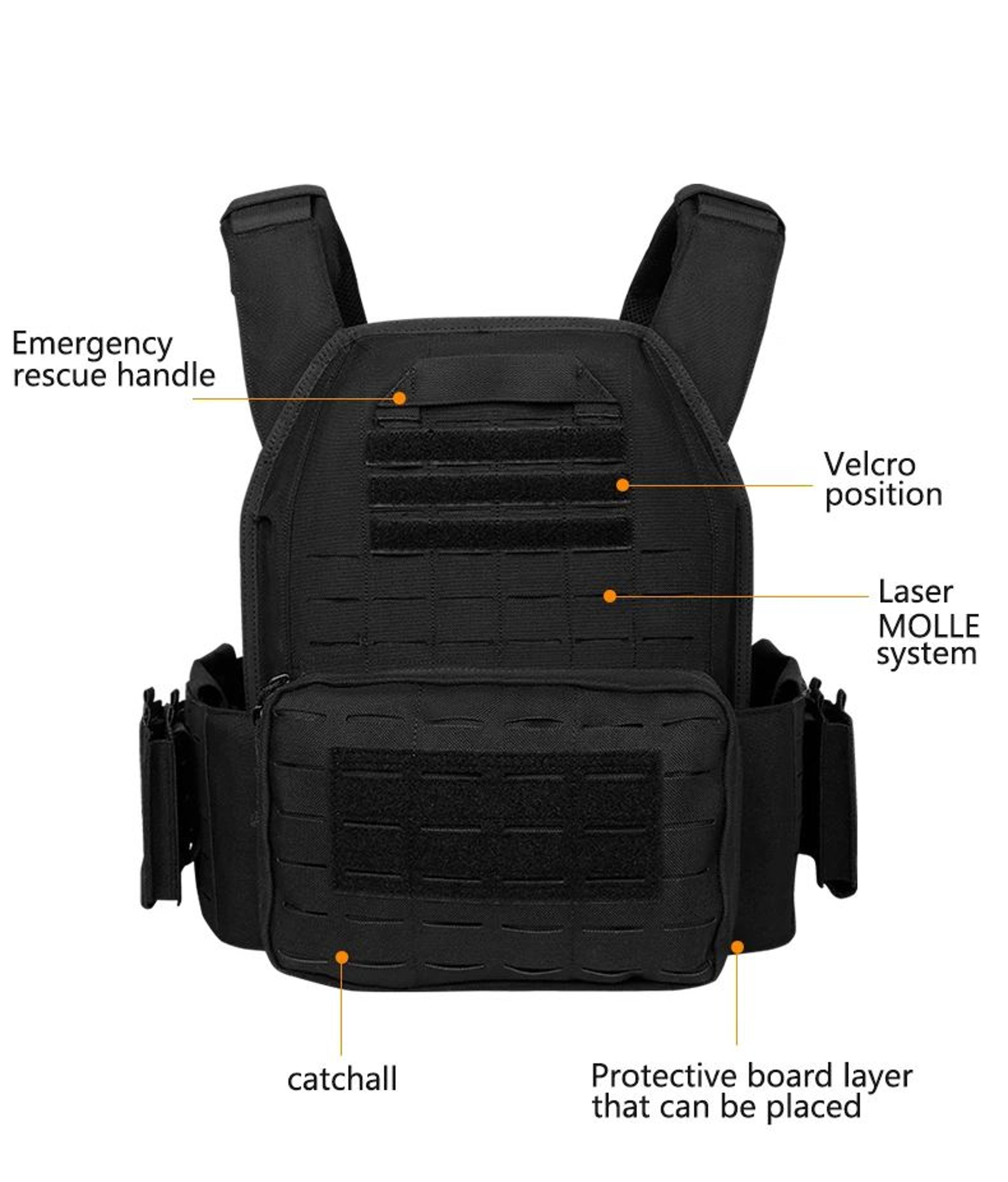 Ranger Green Tactical Plate Carrier Vest 12