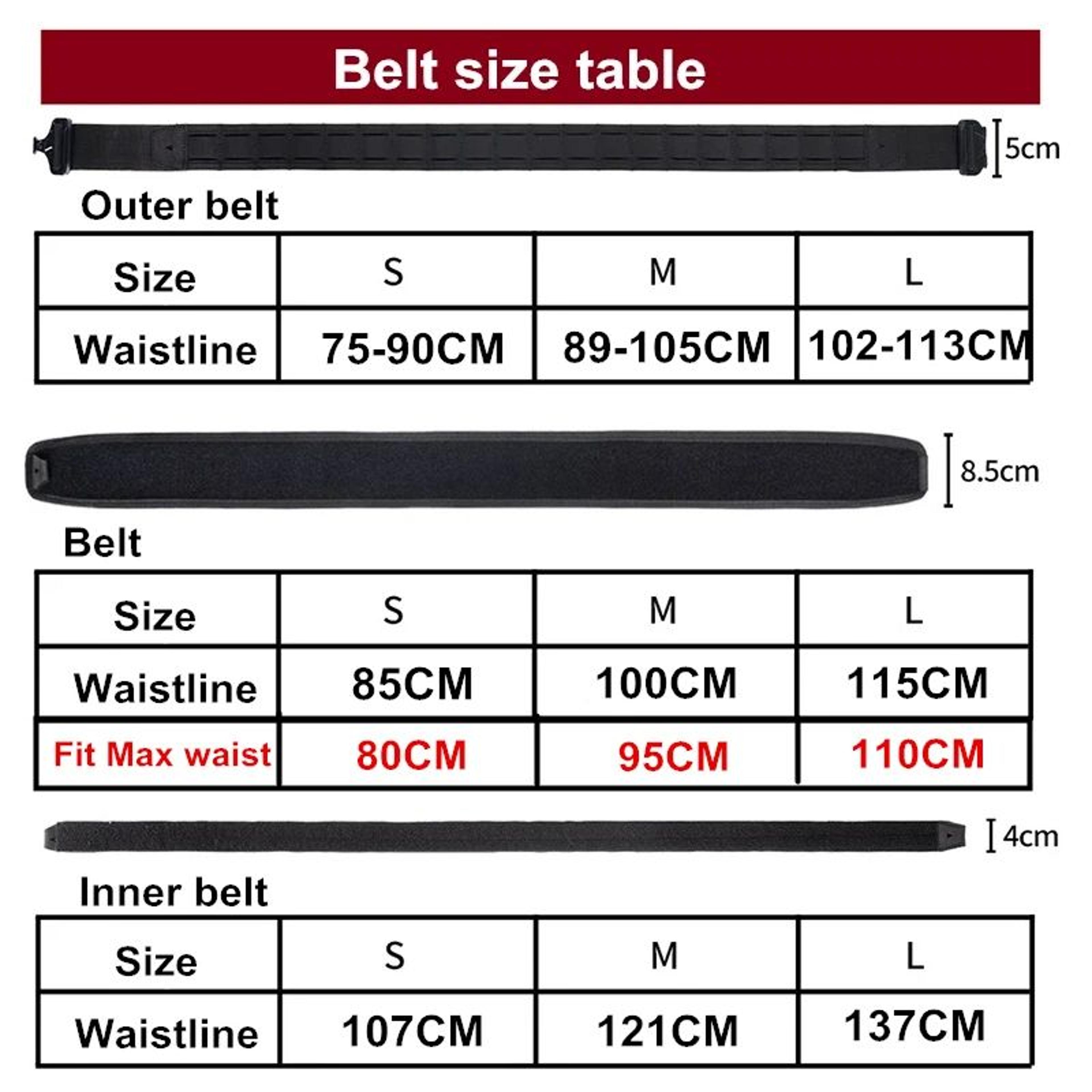 YAKEDA Tactical Riggers Duty Belt 4