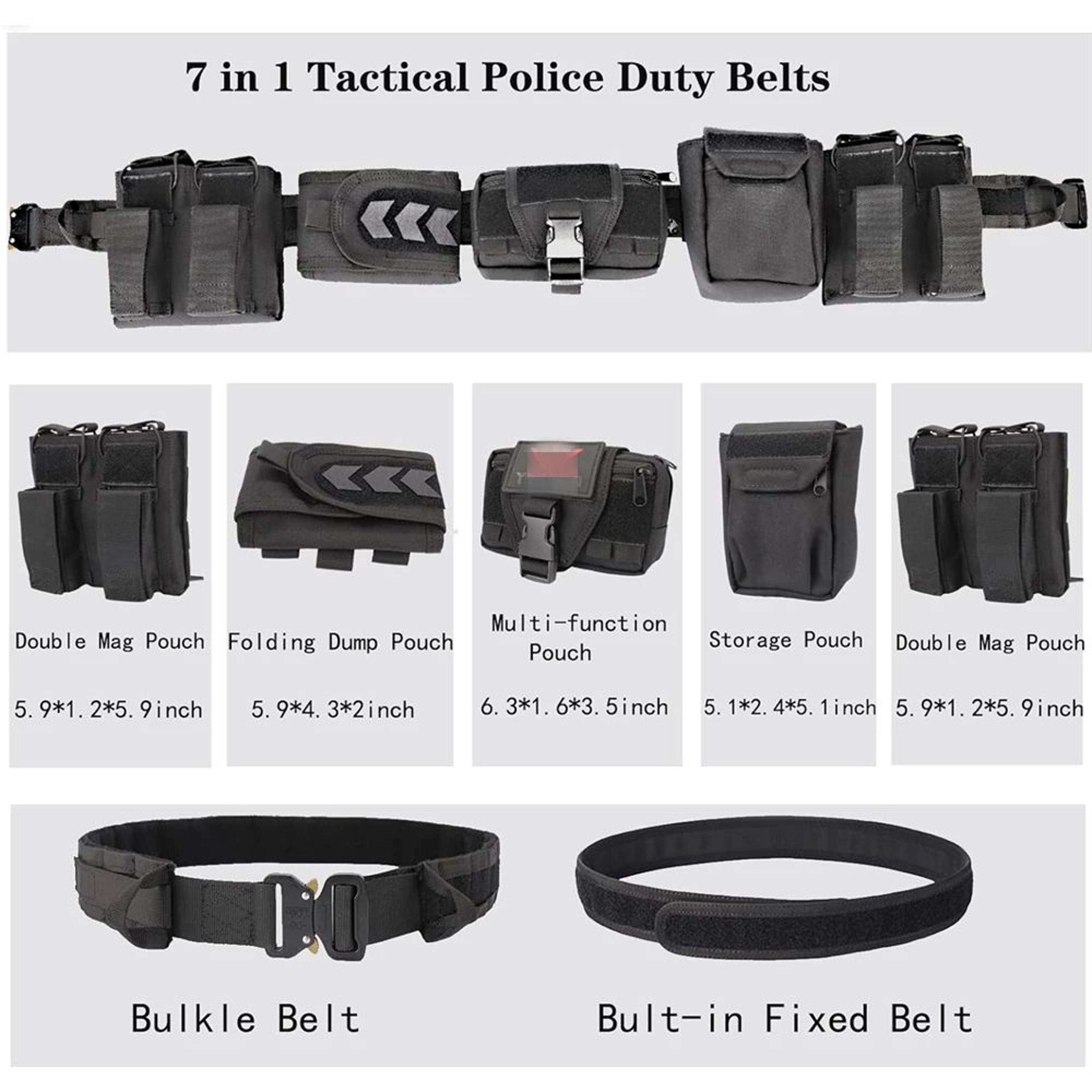 Yakeda Tactical Battle Duty Belt Set 5