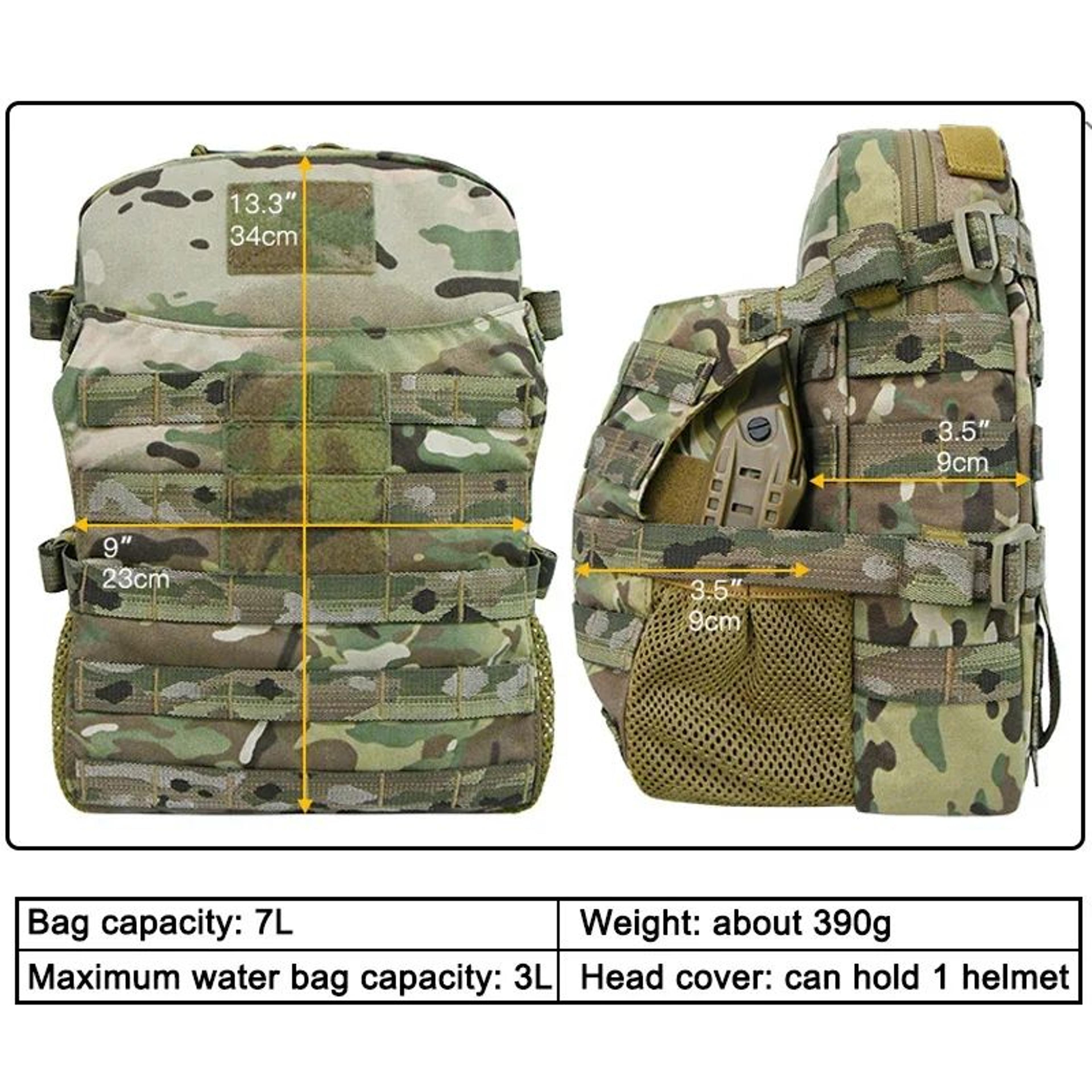 Tactical MOLLE Hydration Pack Pouch 5