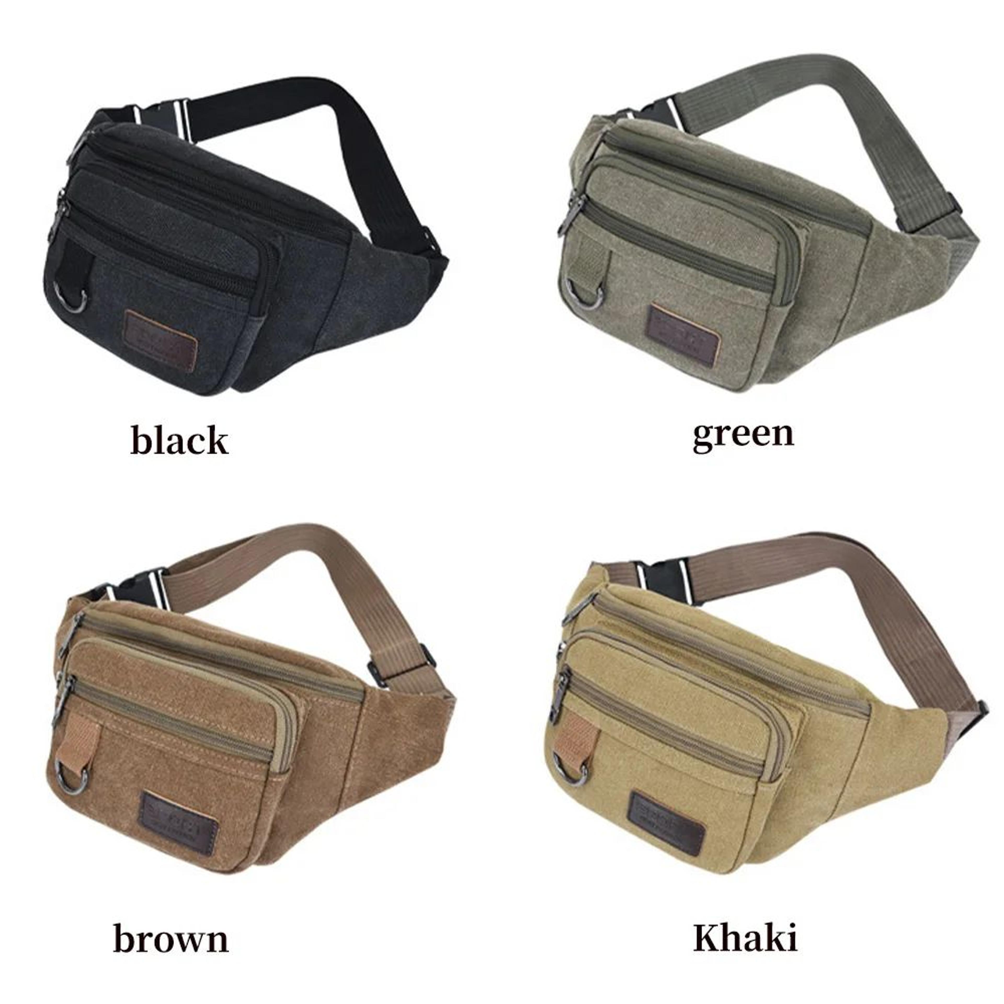 Canvas Tactical Crossbody Waist Bag 3