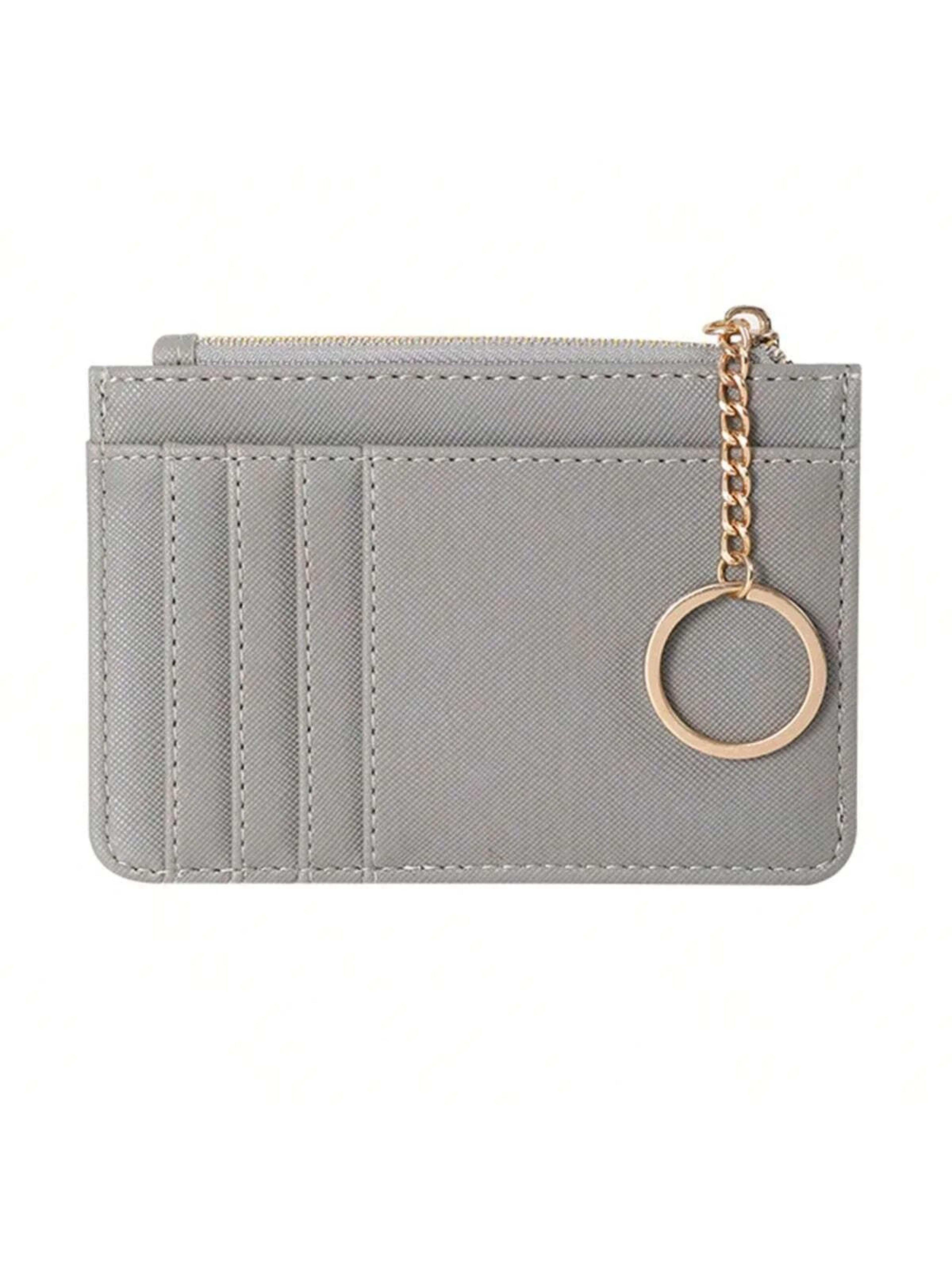 PU Leather Mini Wallet And Key Case 9