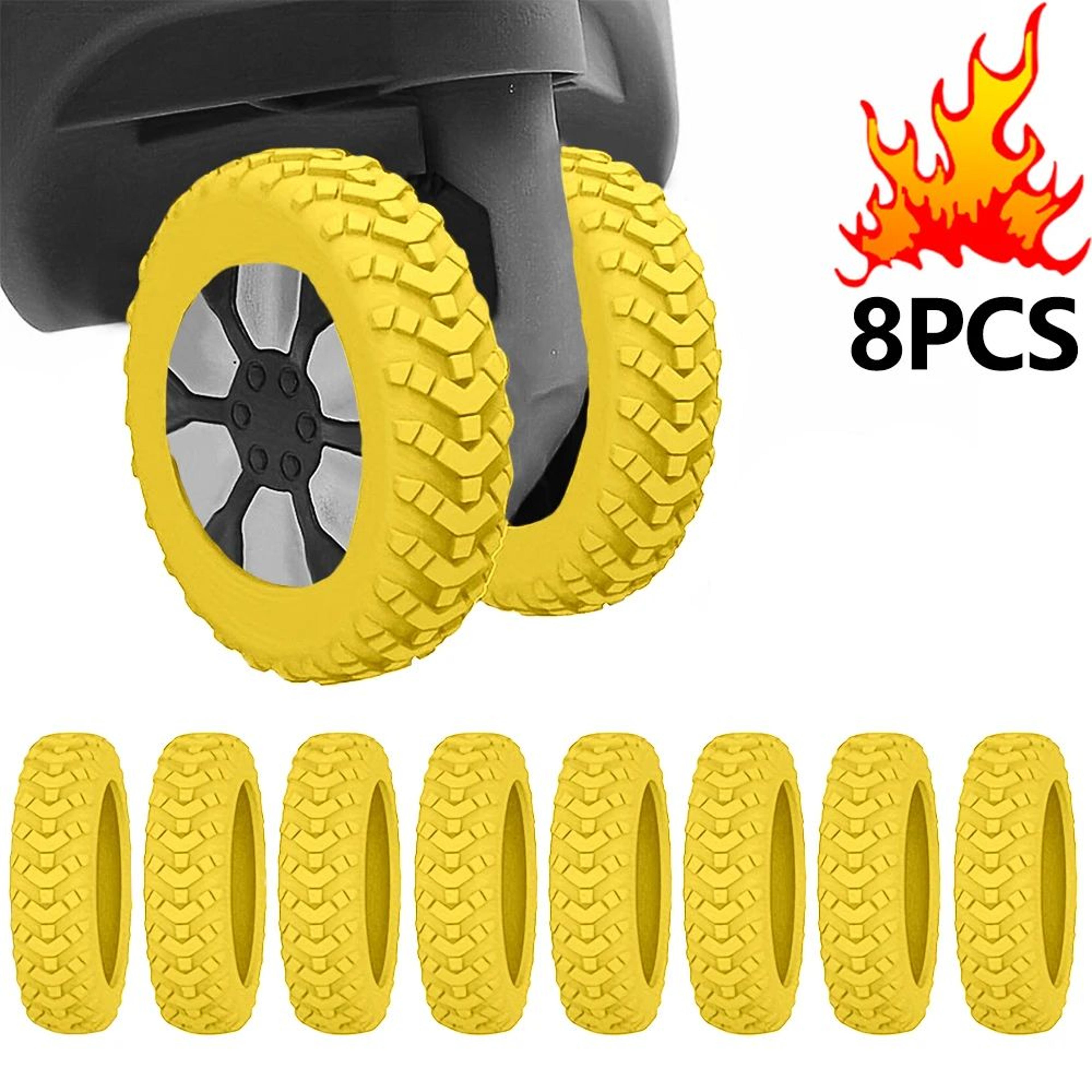 Silicone Luggage Wheel Protector Covers 10