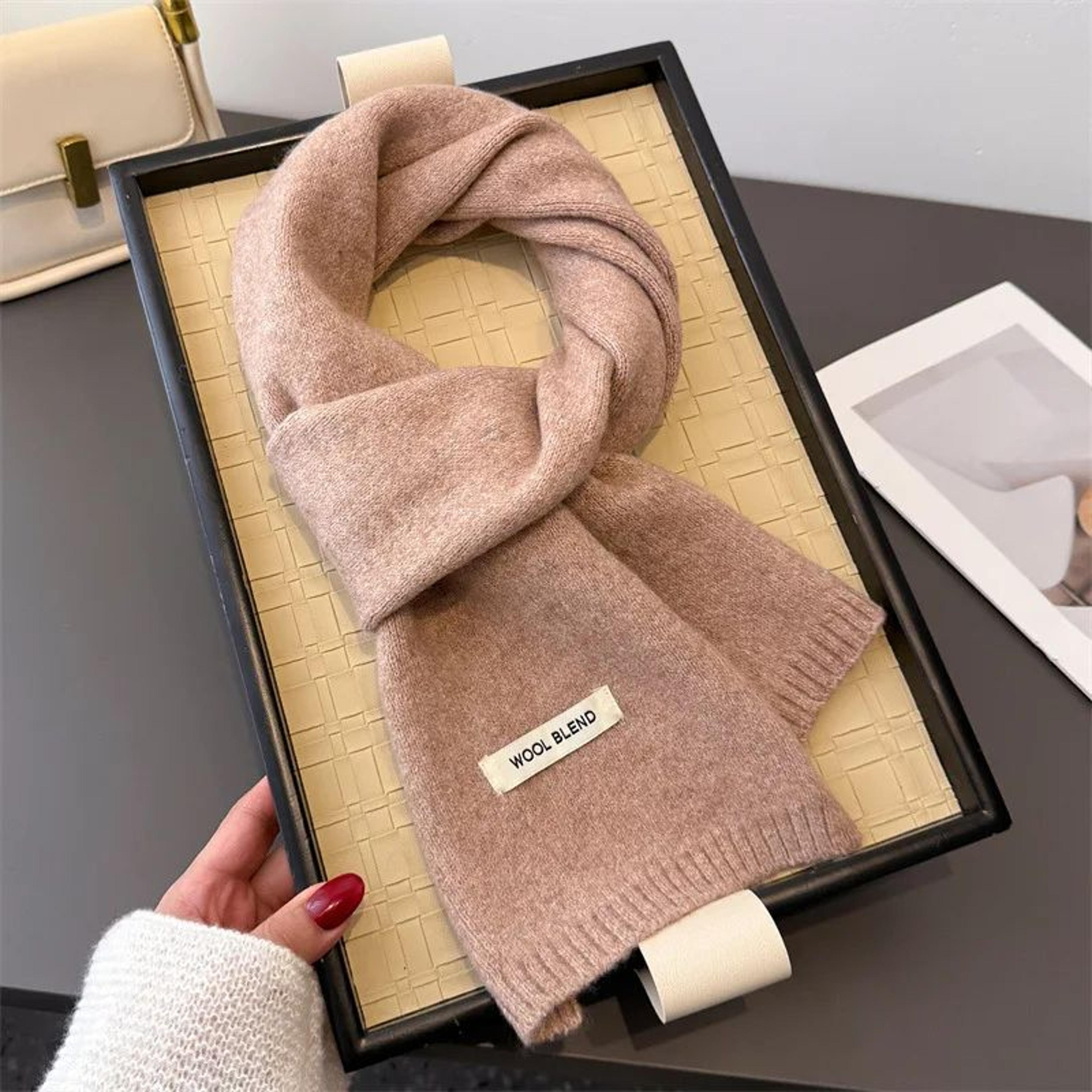 soft womens scarf wrap for office and indoor chills
