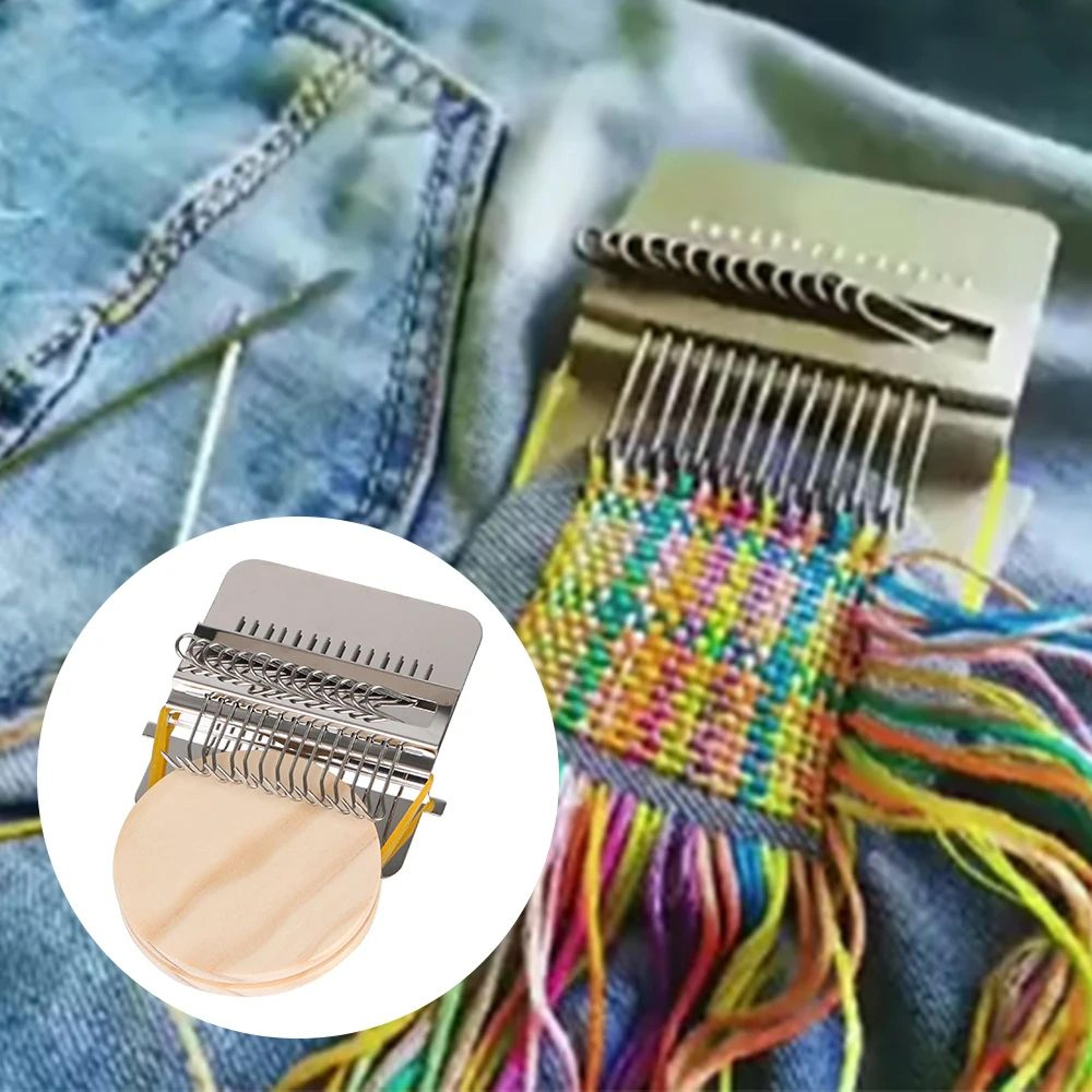 manual darning loom for repairing socks, sweaters, and clothing holes