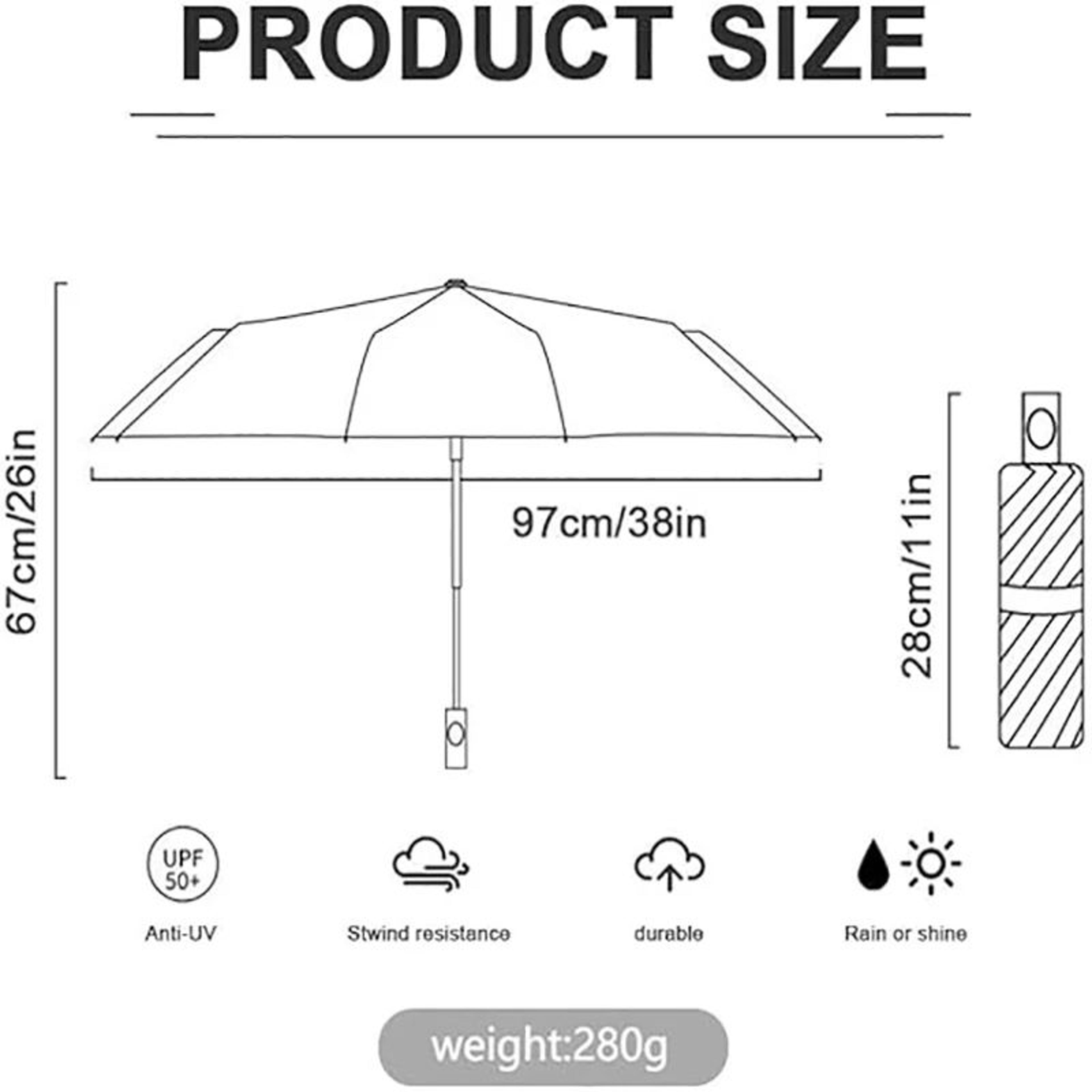 Portable Automatic Weather Umbrella 1