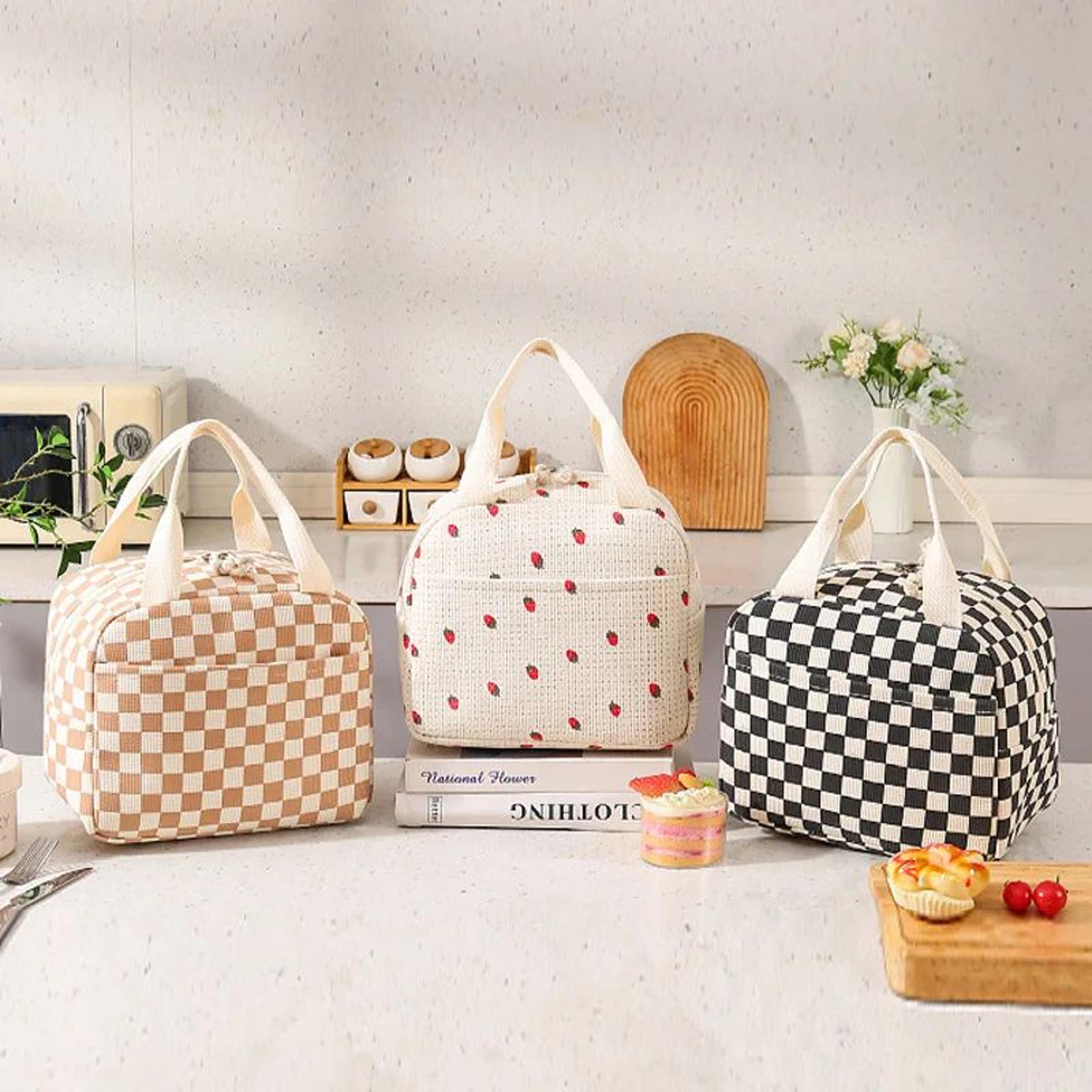 Corduroy Insulated Lunch Bag 0