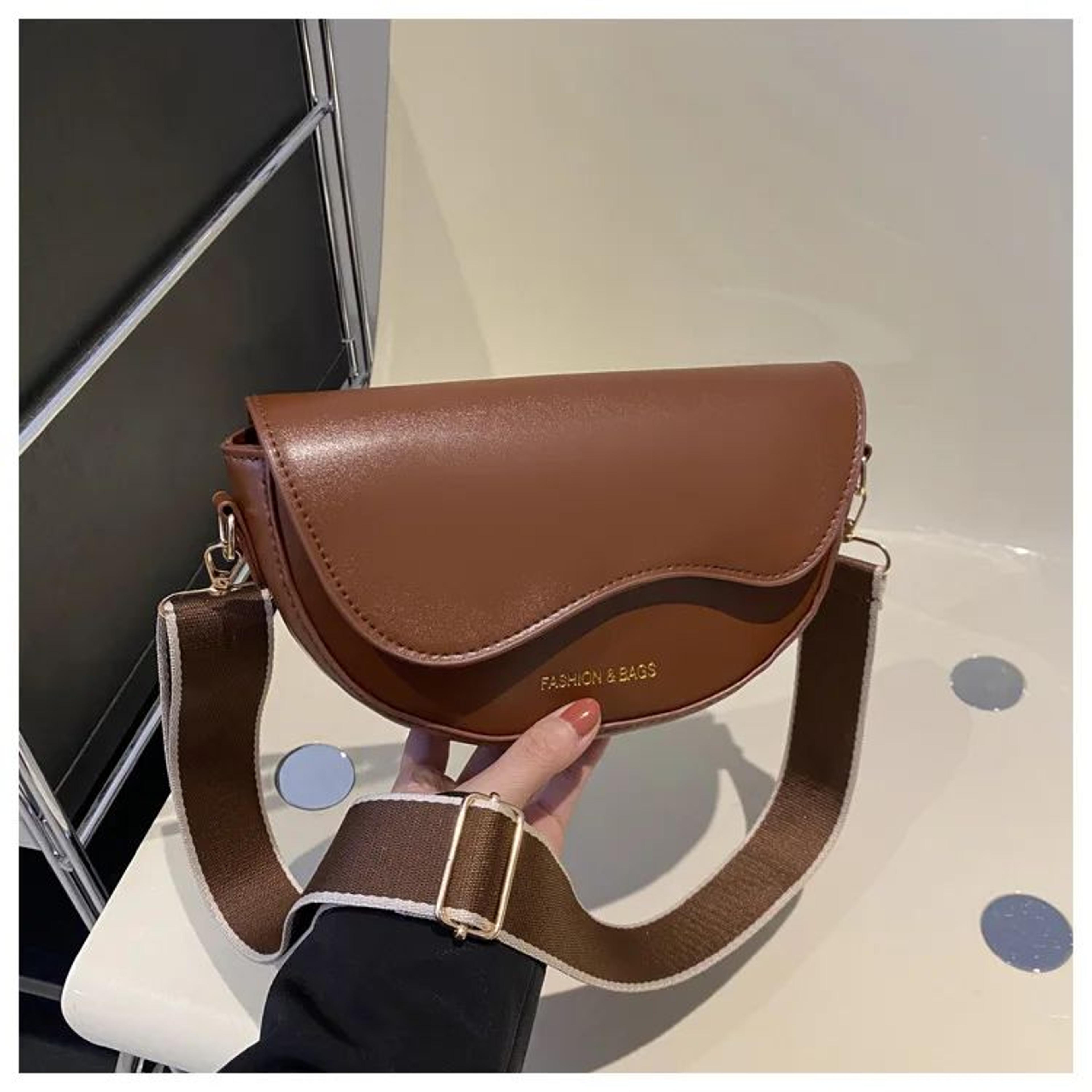Vintage Saddle Crossbody Shoulder Bag 12
