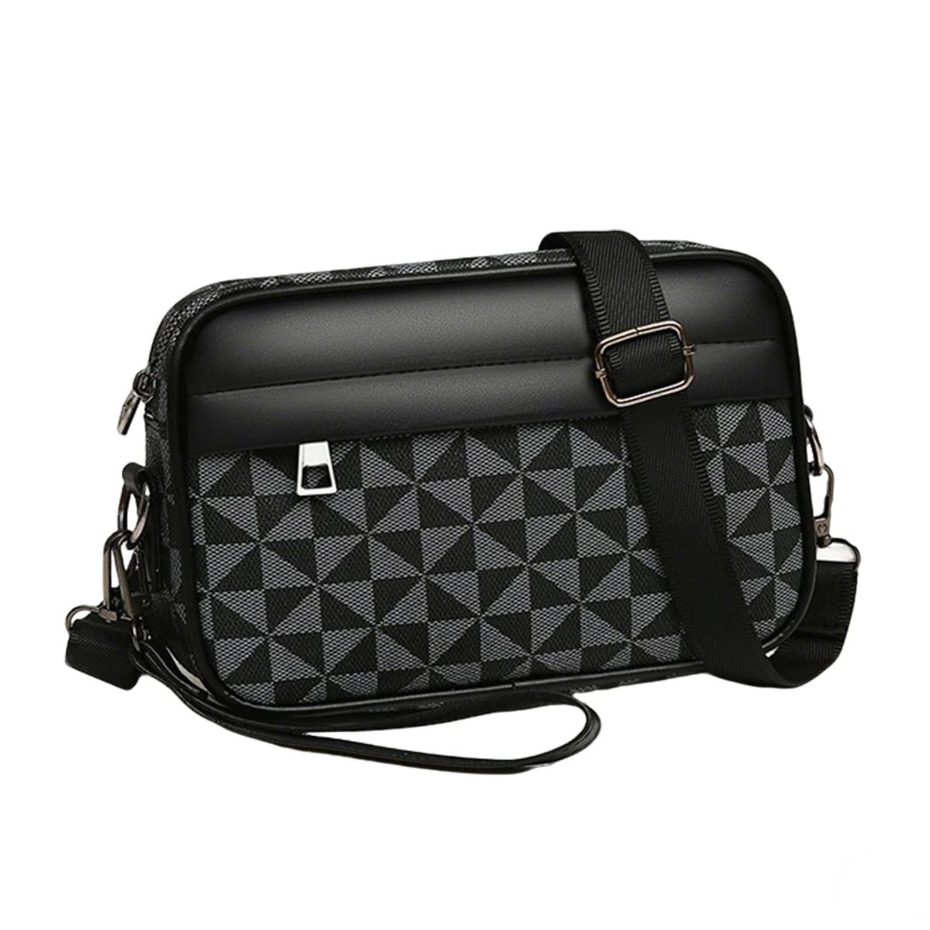 PU Leather Mens Waist Crossbody Bag 6