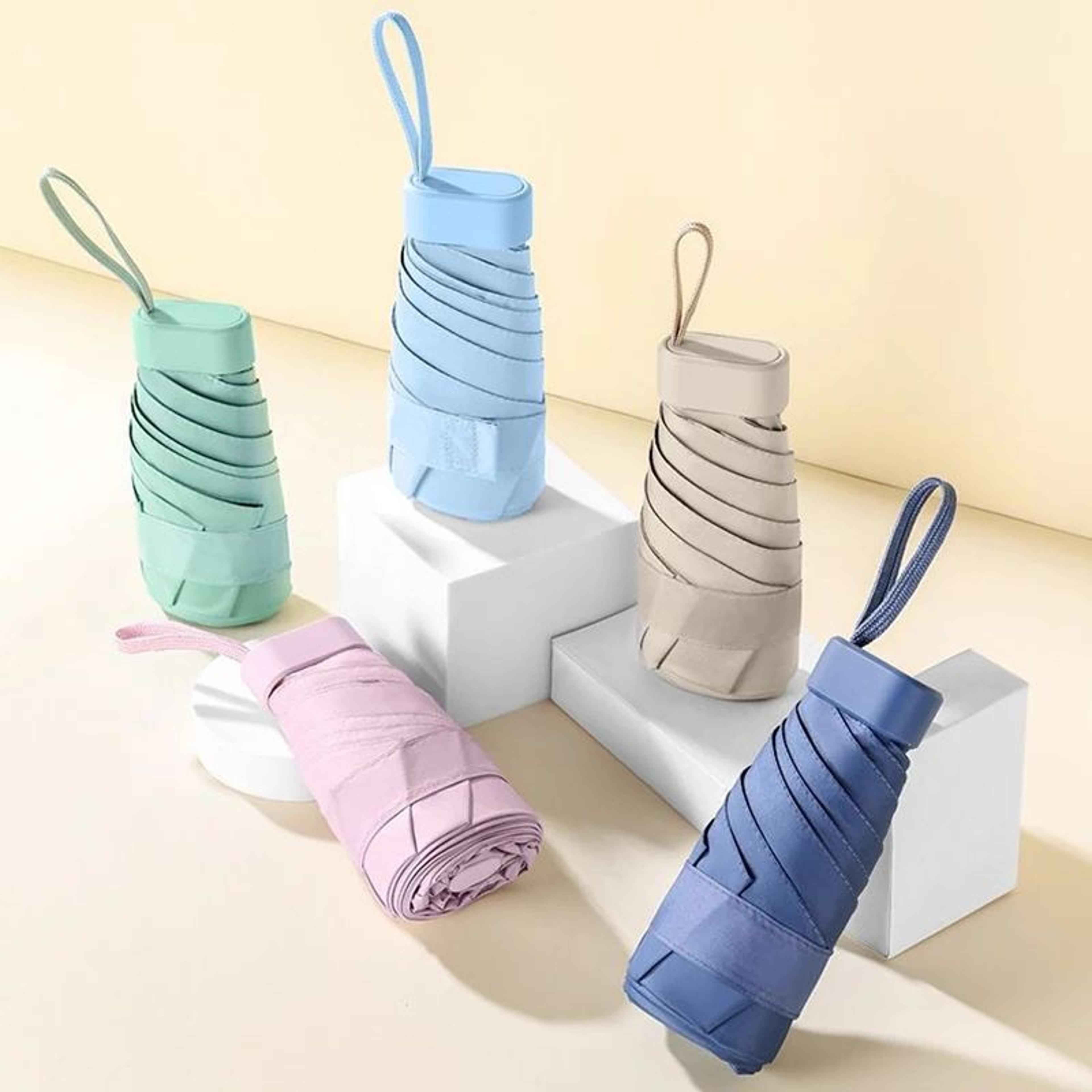 Mini Foldable Dual Use UV Protection Umbrella 0
