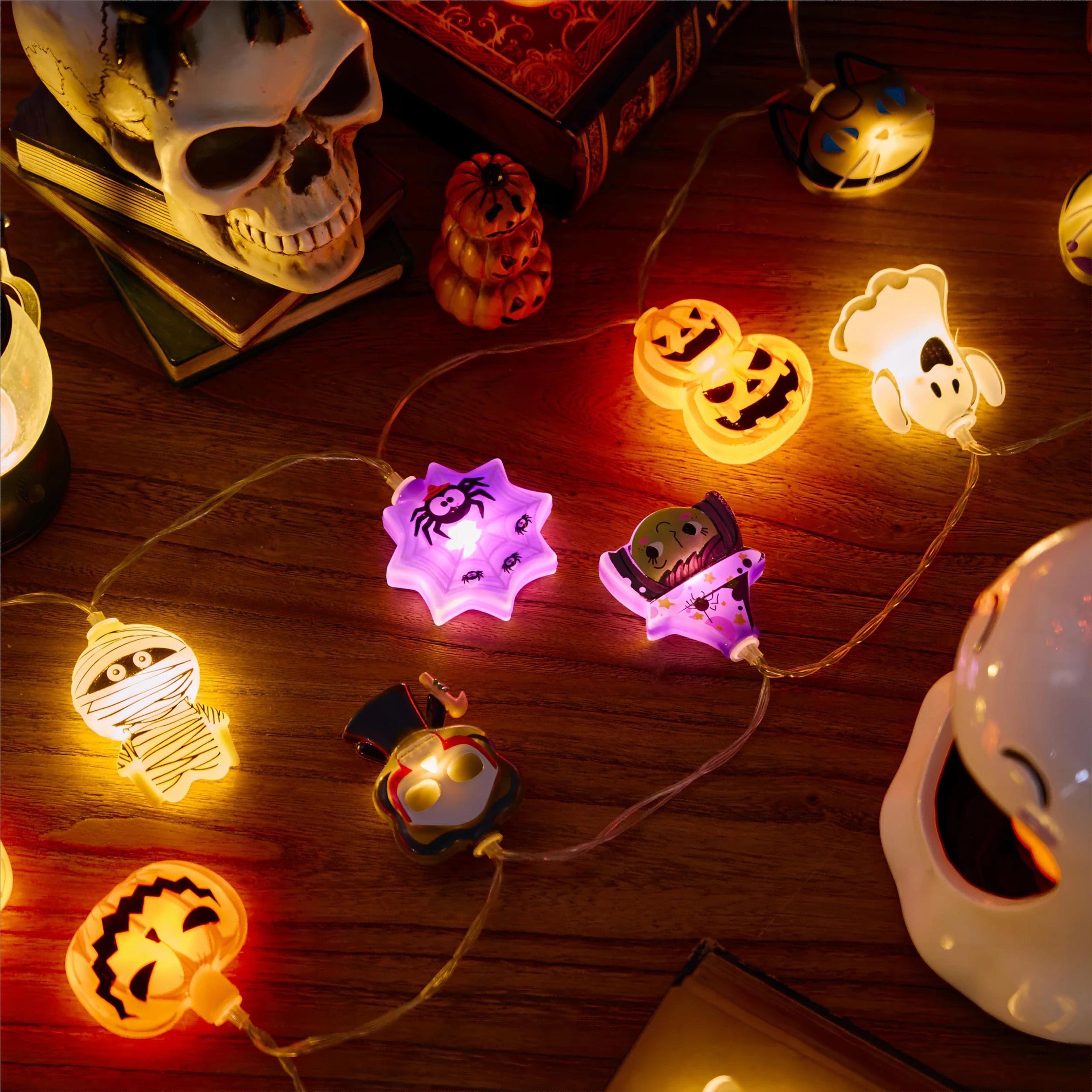 Halloween Pumpkin Bat LED Light String 1