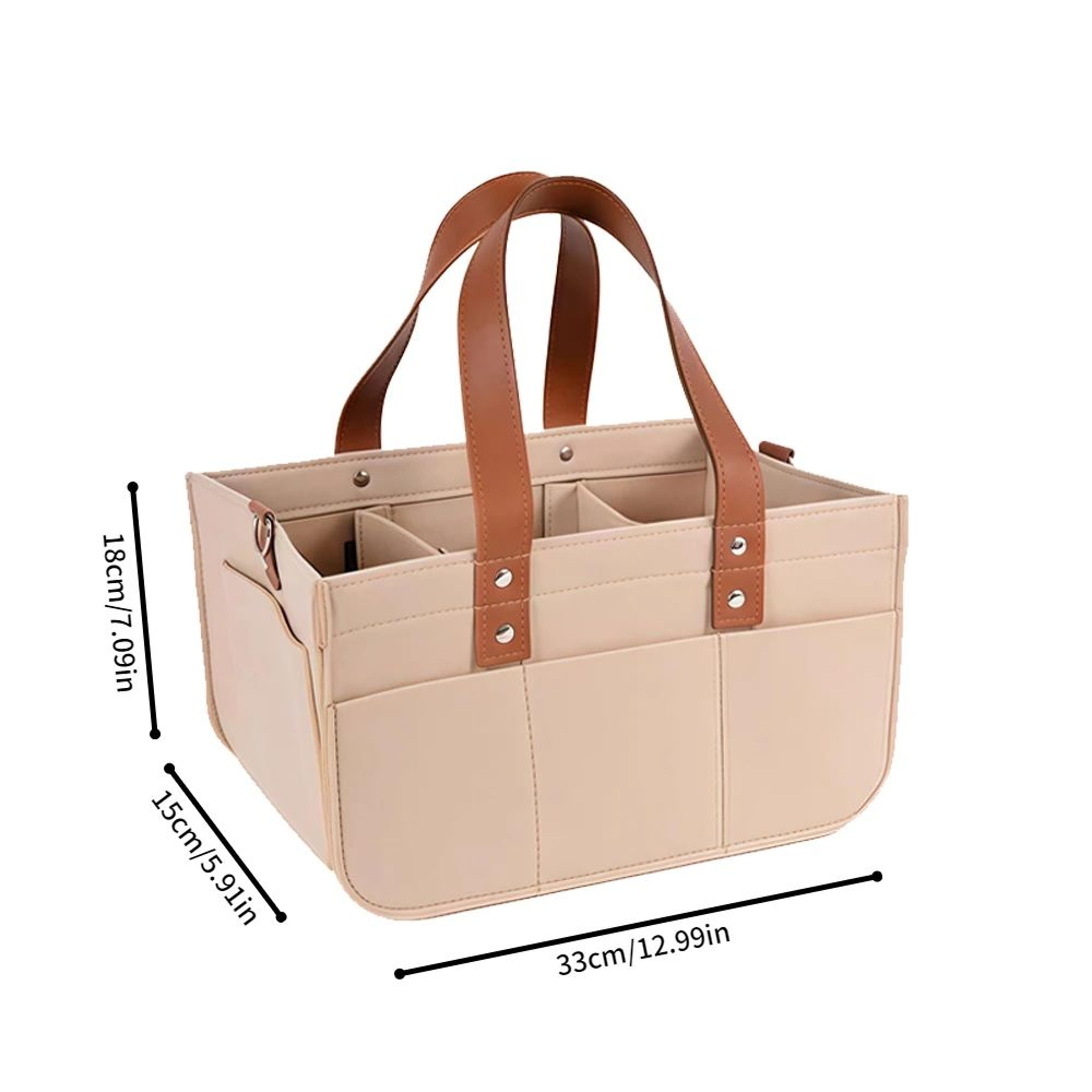 Large Capacity Felt Diaper Tote Bag 8