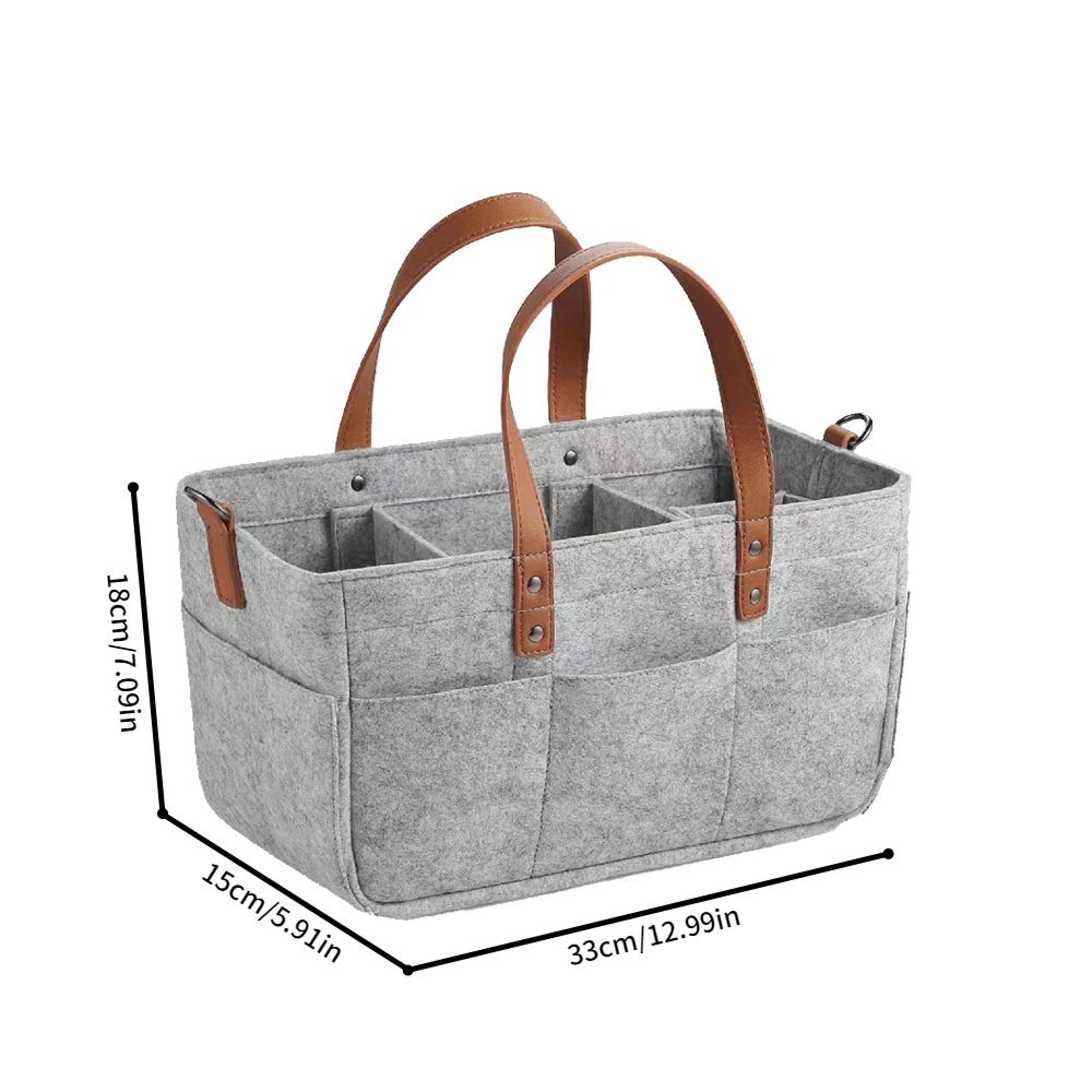 Large Capacity Felt Diaper Tote Bag 13