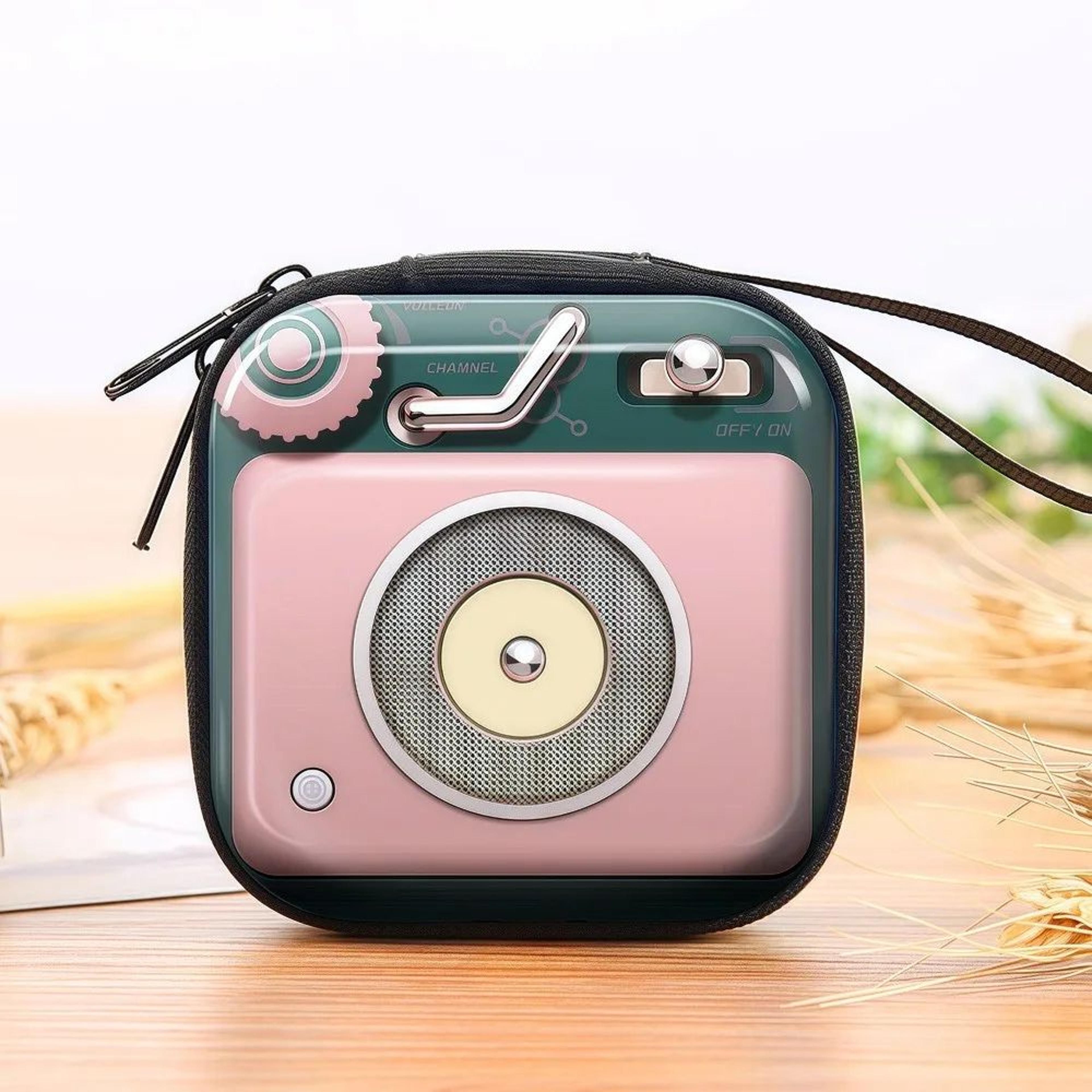 Vintage Cartoon Zipper Coin Wallet 10