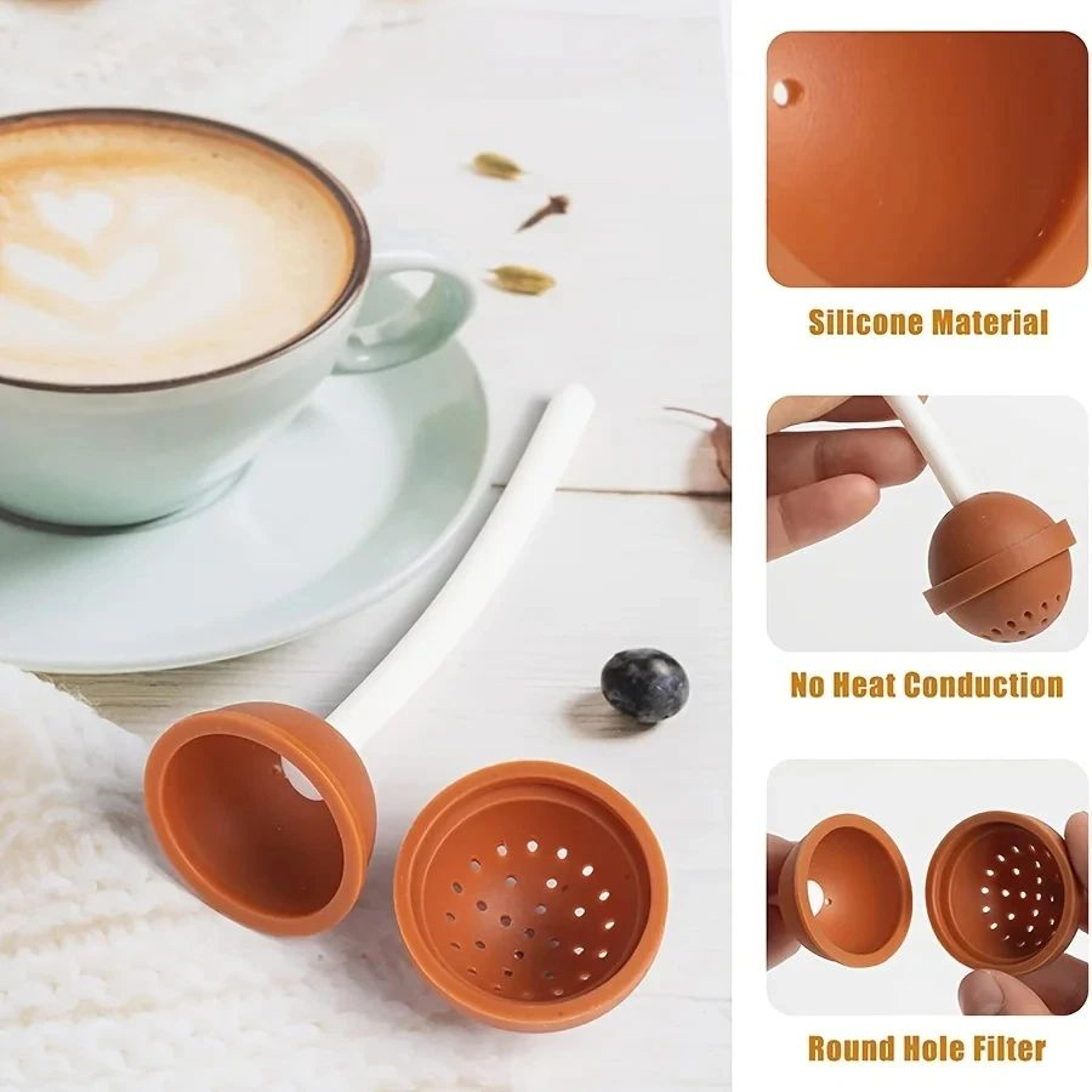 Cute Silicone Tea Infuser Strainer 4