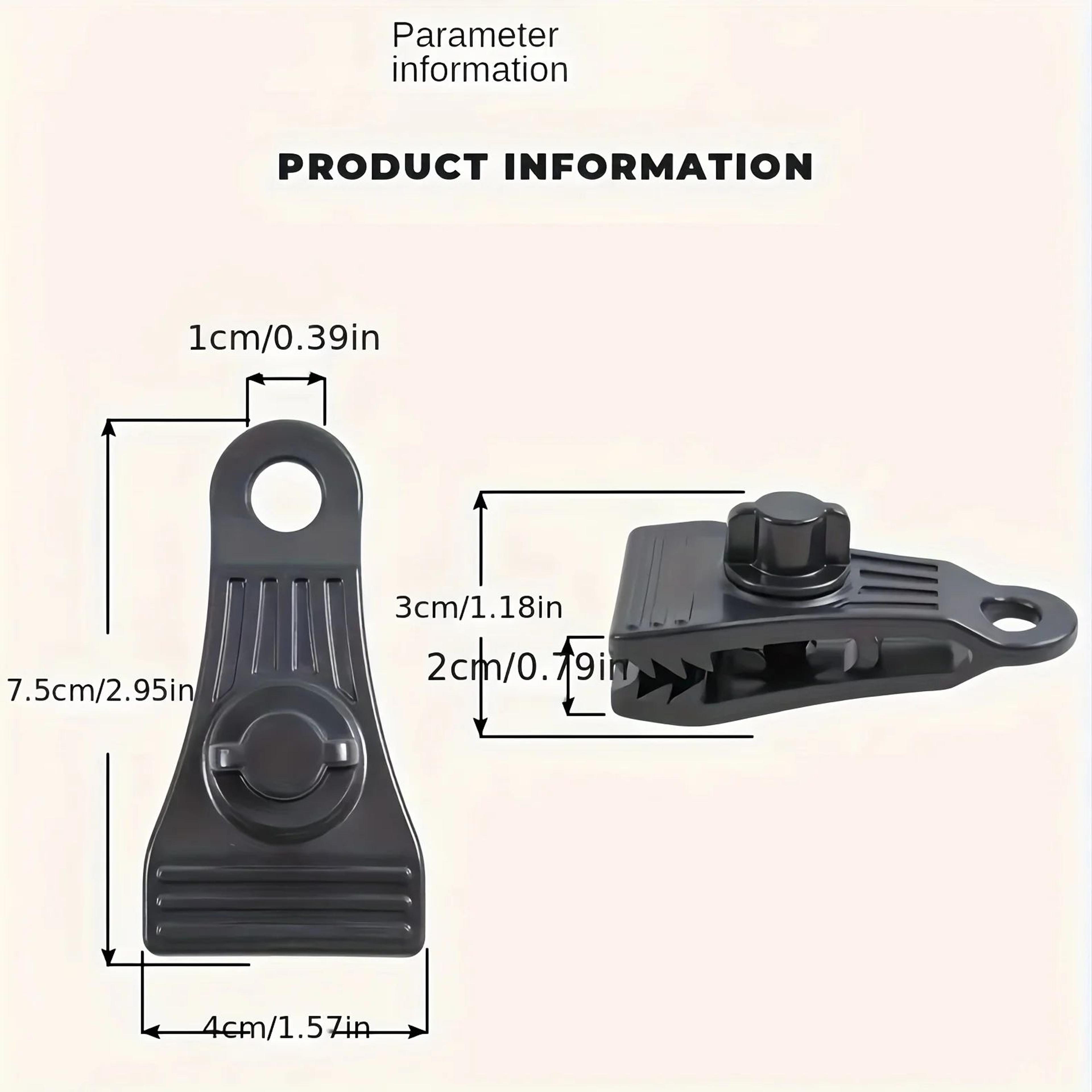 Heavy Duty Tent Clamp Set 2