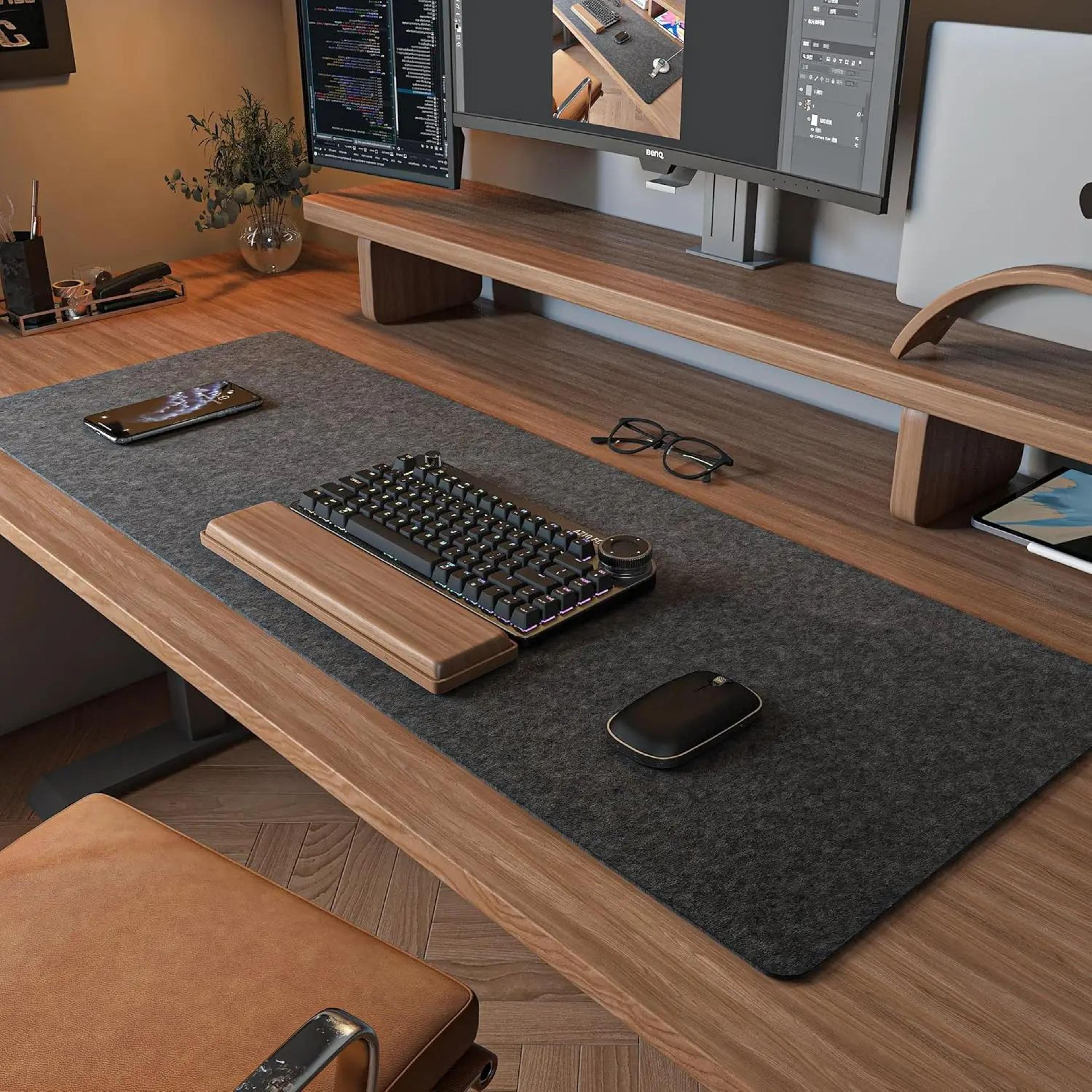 Large Felt Desk Mat Protector 10