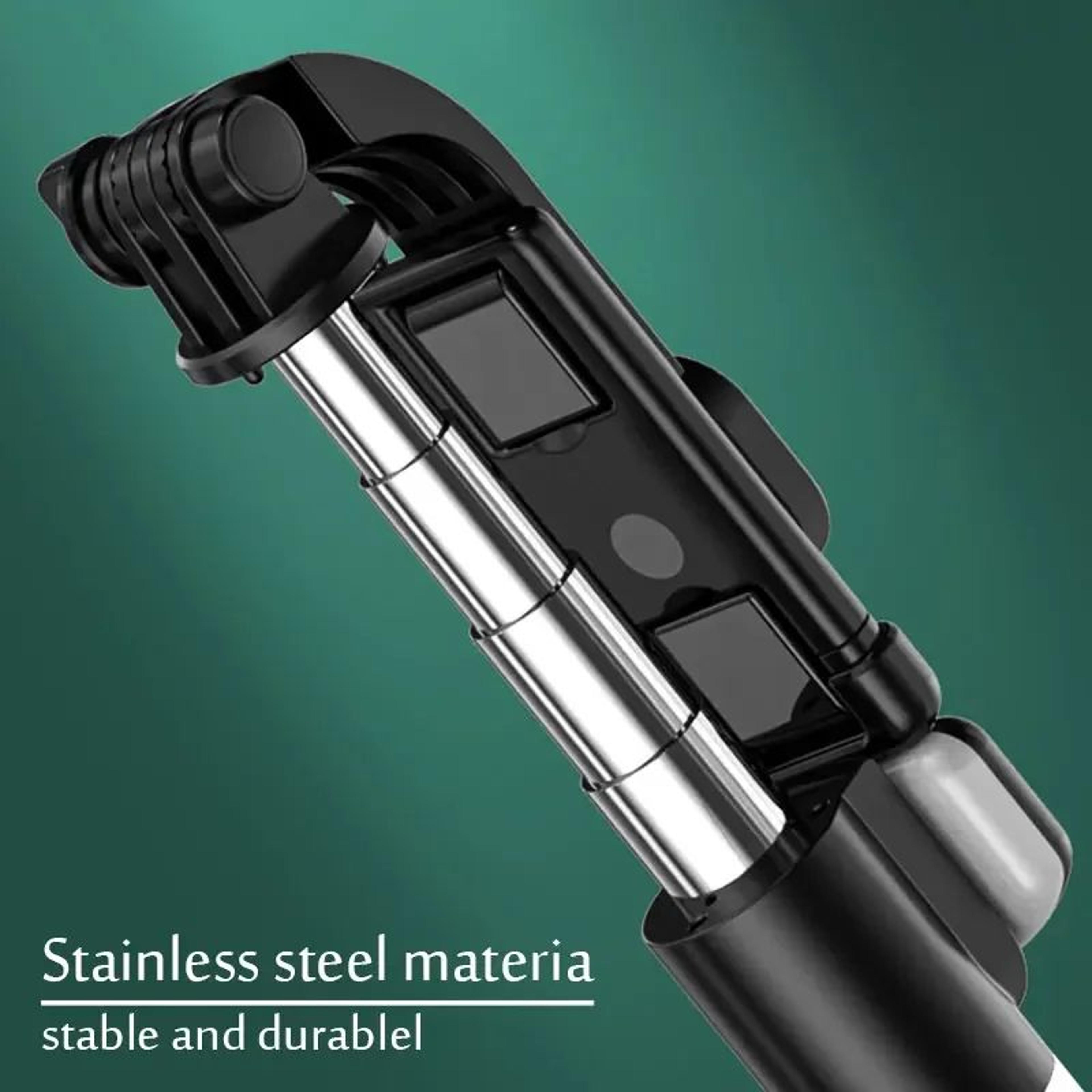 Bluetooth Selfie Stick Tripod With Light 5