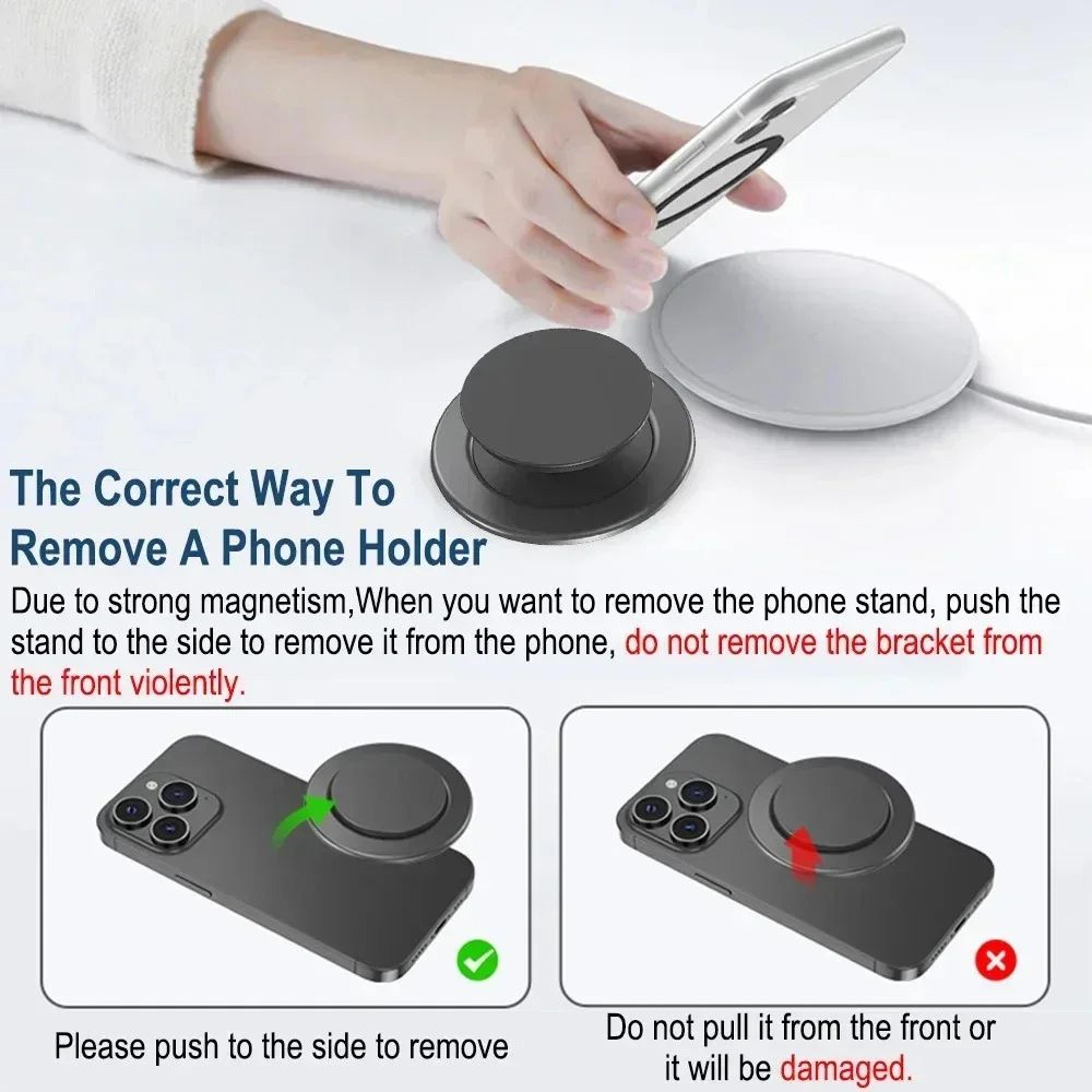 Magnetic Folding Phone Grip Stand 7