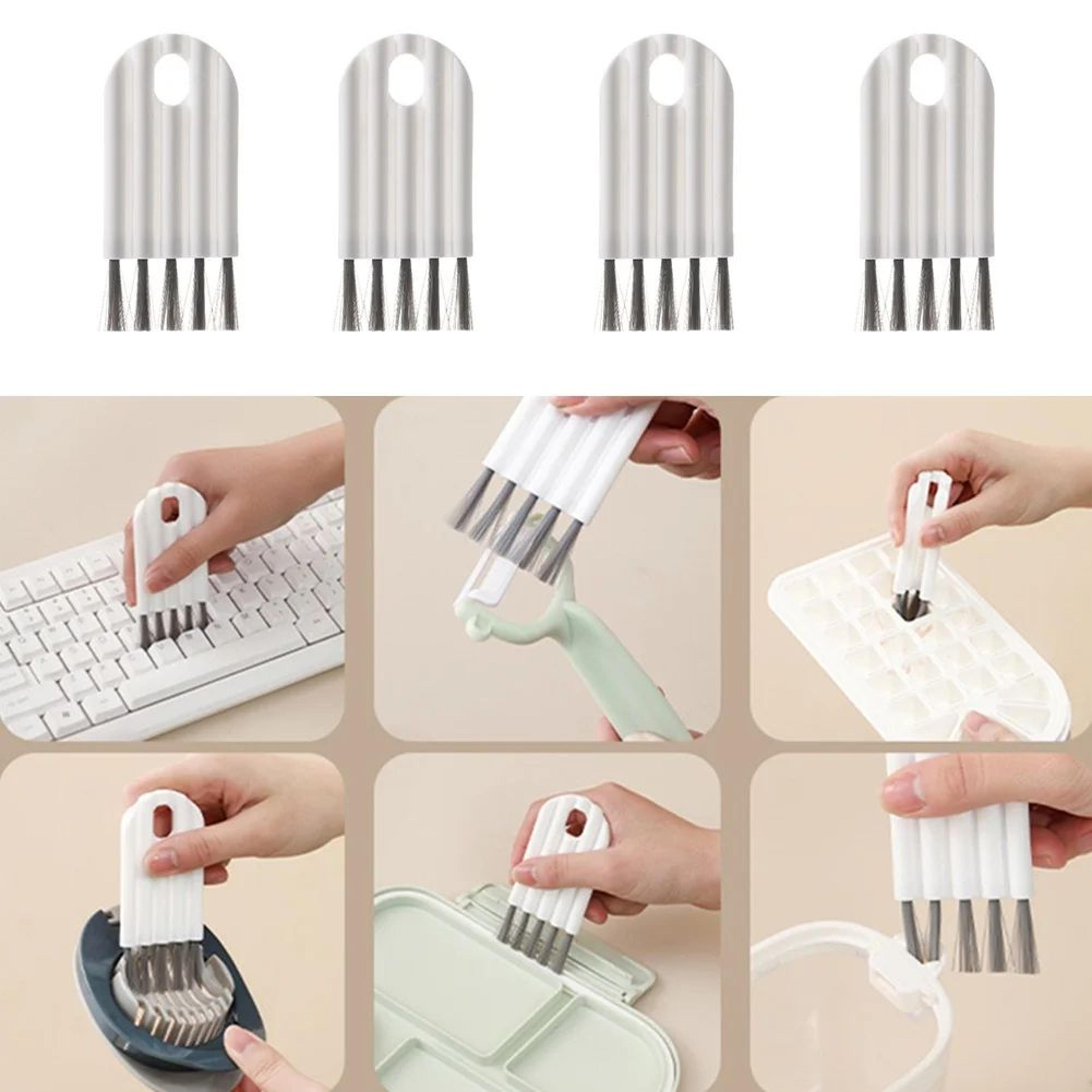 Multifunctional Cleaning Brush With Curved Handle 3