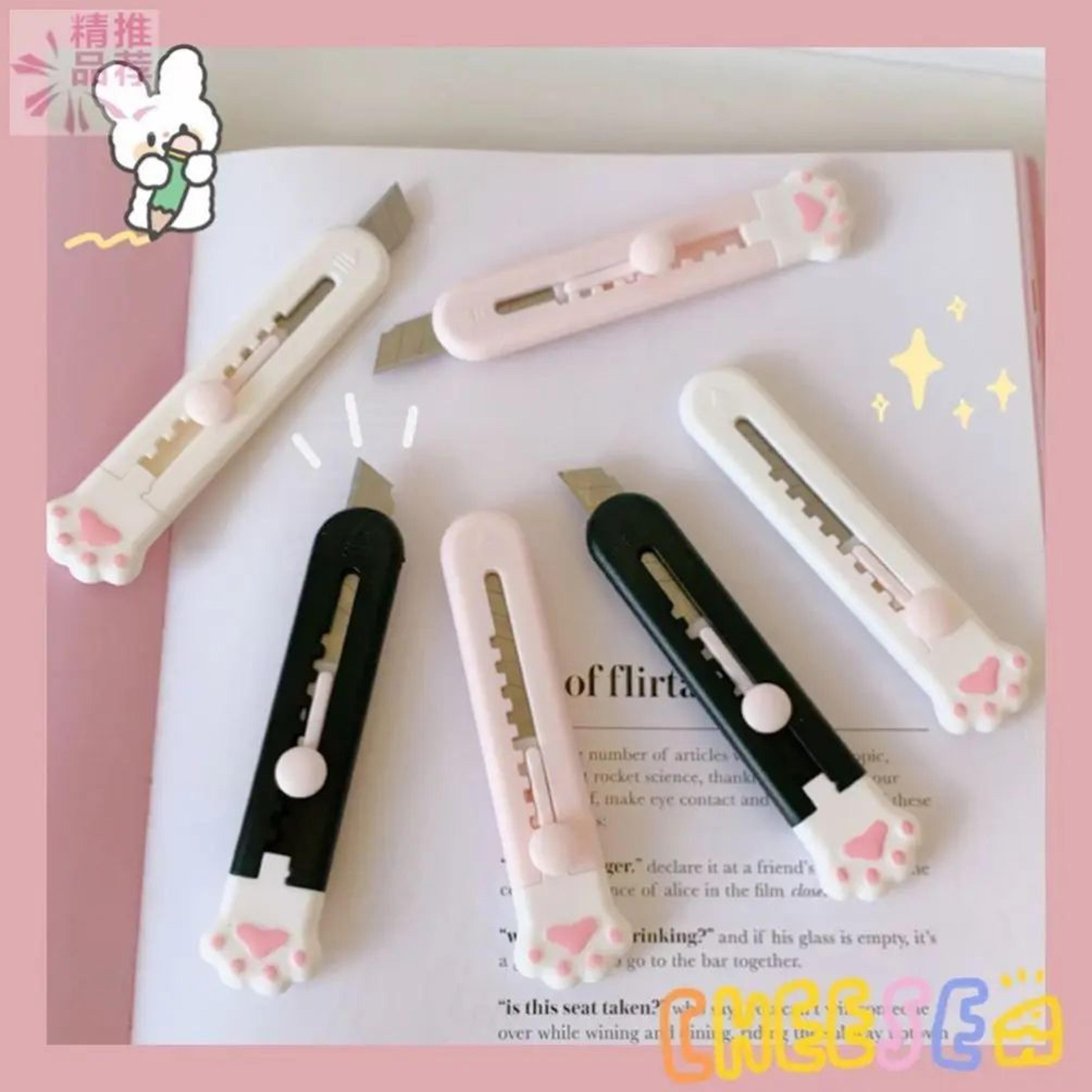 Cute Mini Cat Claw Utility Knife 6
