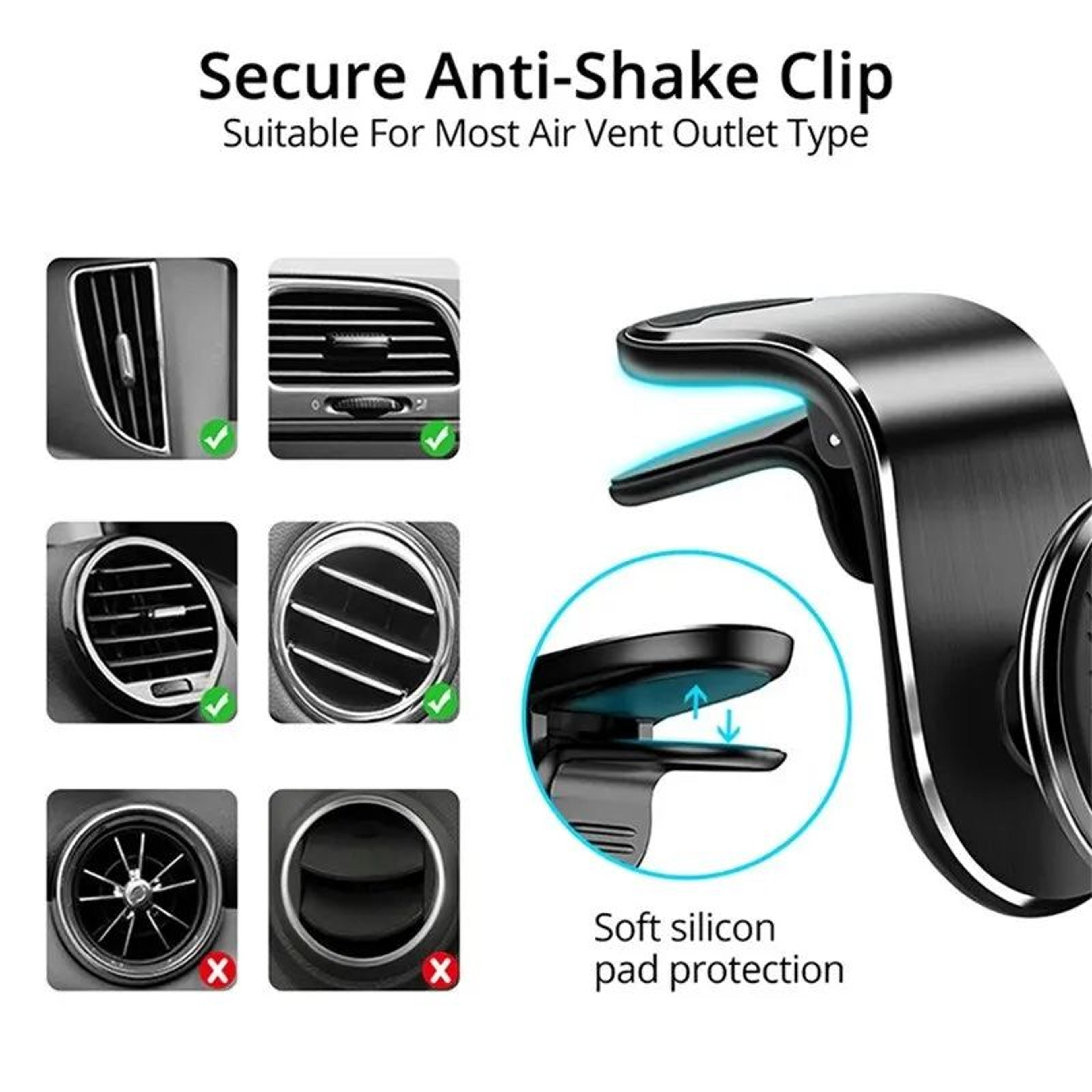 Magnetic Car Phone Holder Air Vent Mount 4