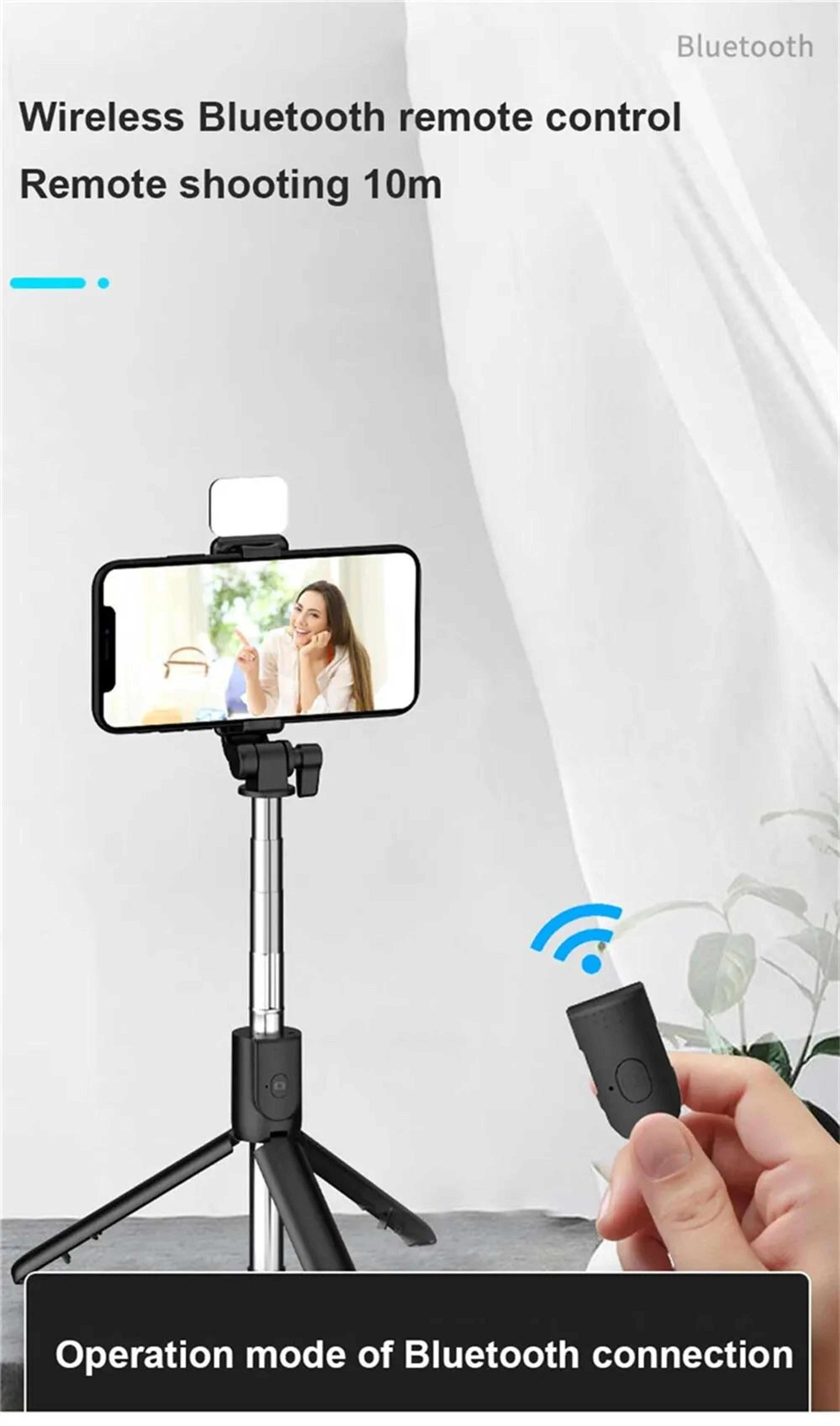Bluetooth Selfie Stick Tripod With Remote 6