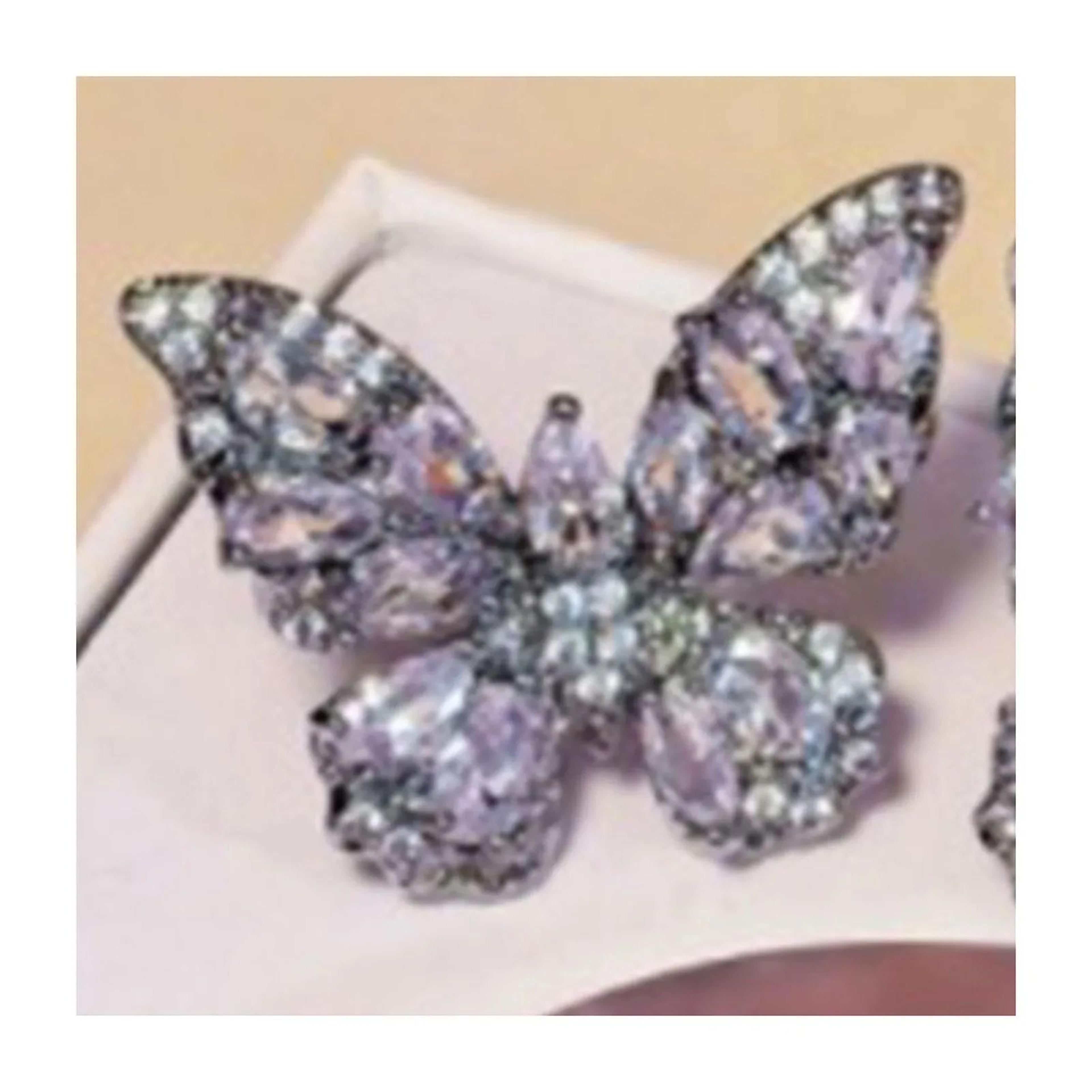 Rhinestone Earbud Clip Decoration 10