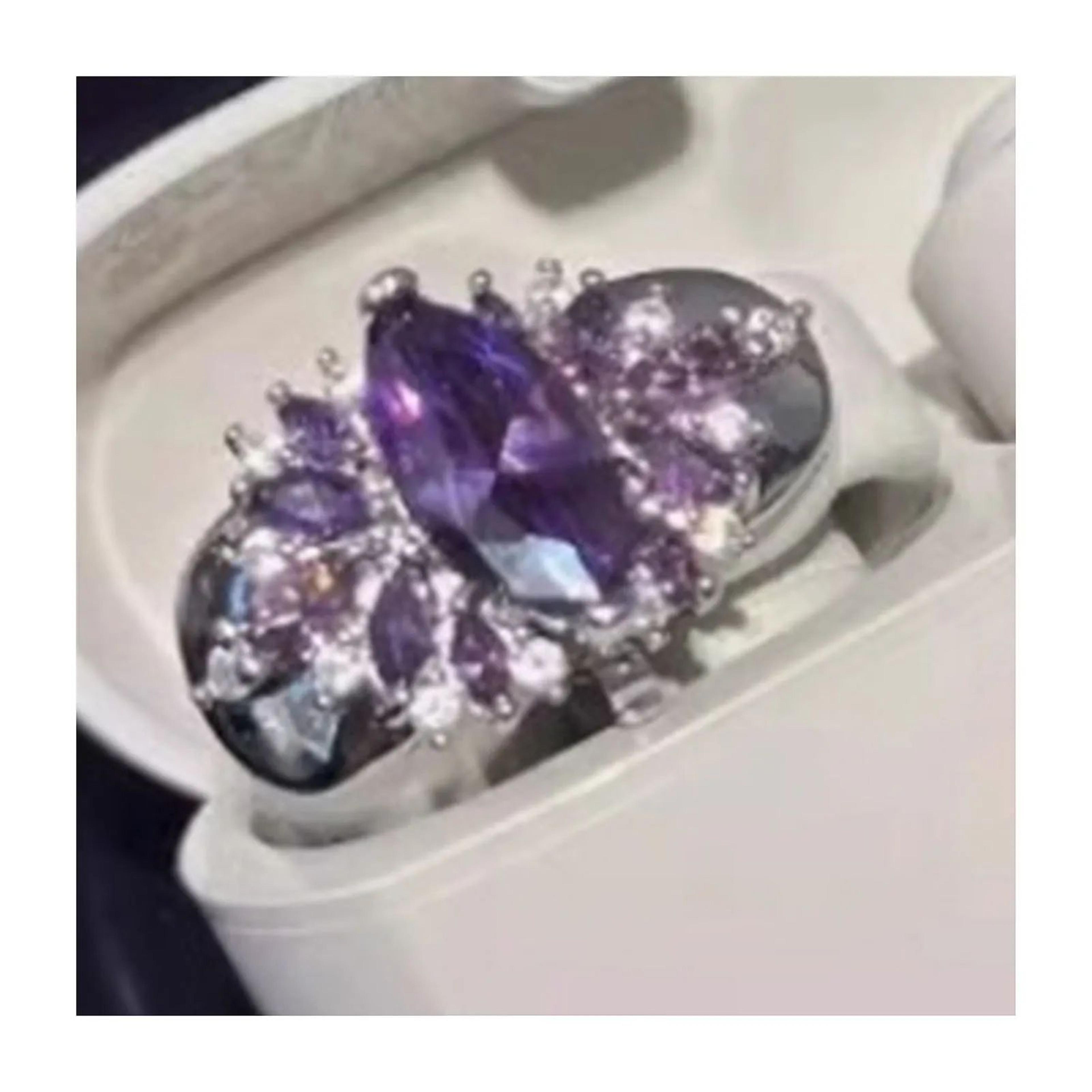 Rhinestone Earbud Clip Decoration 13
