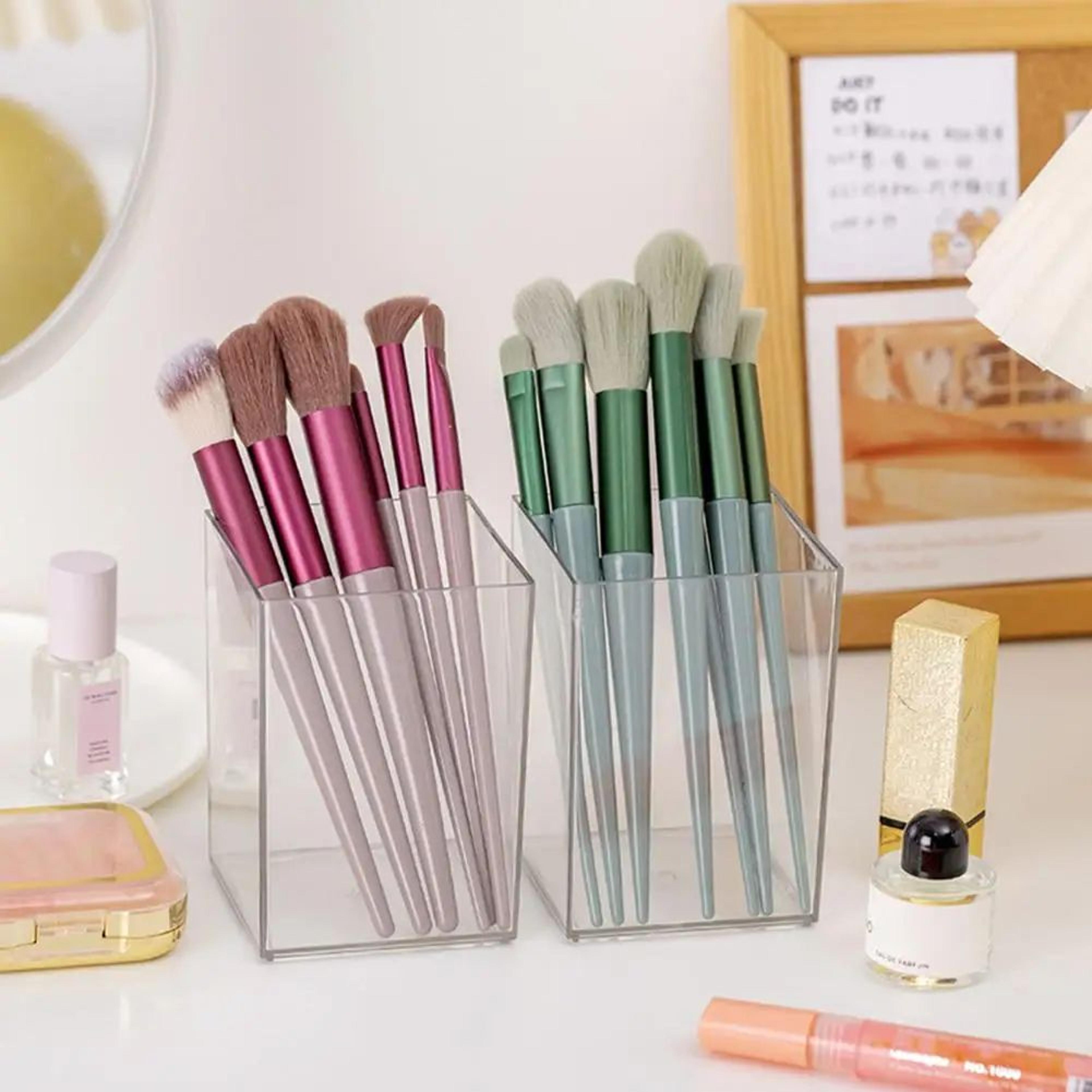 Clear Acrylic Pen And Brush Organizer 1