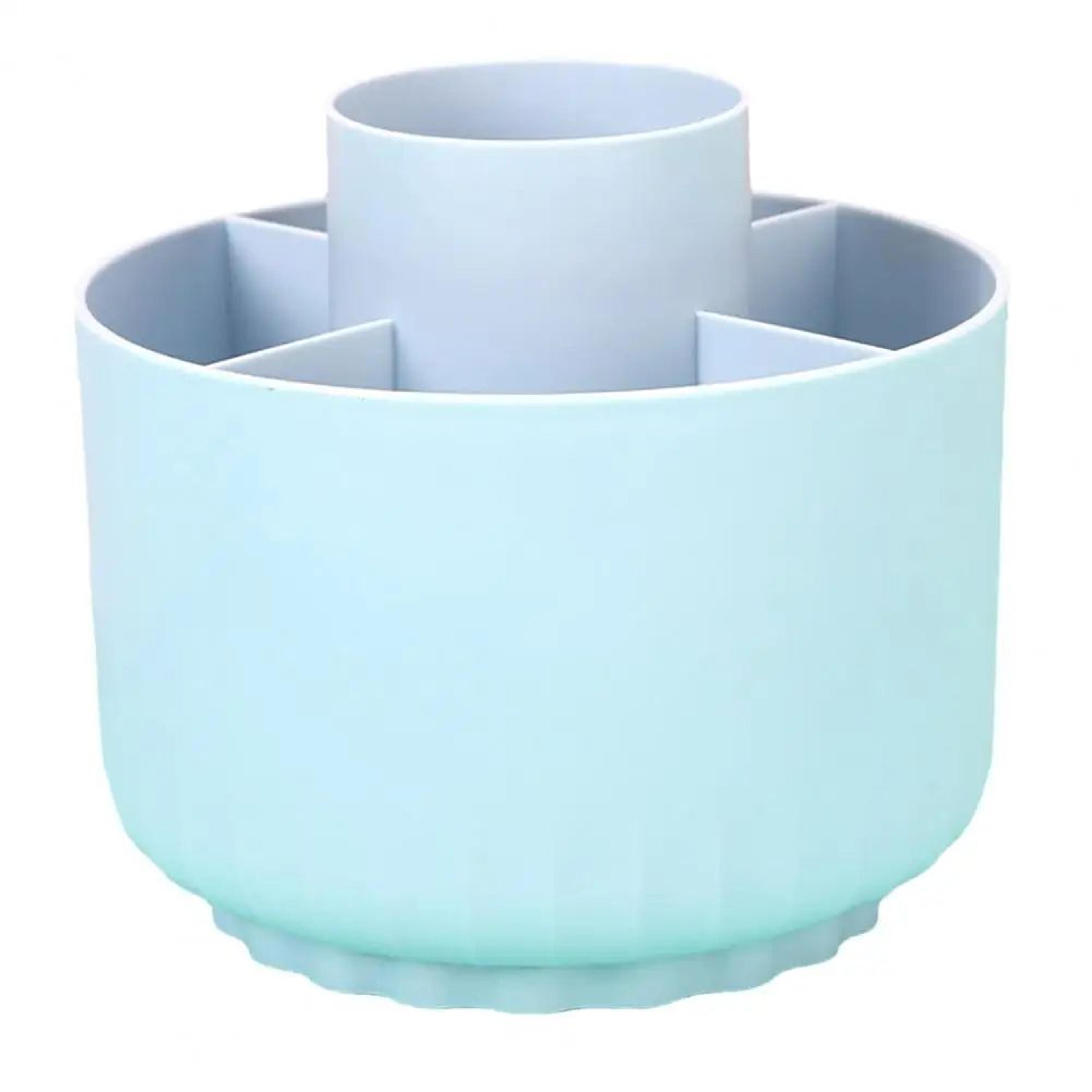 Rotating Makeup Brush And Pen Organizer 9