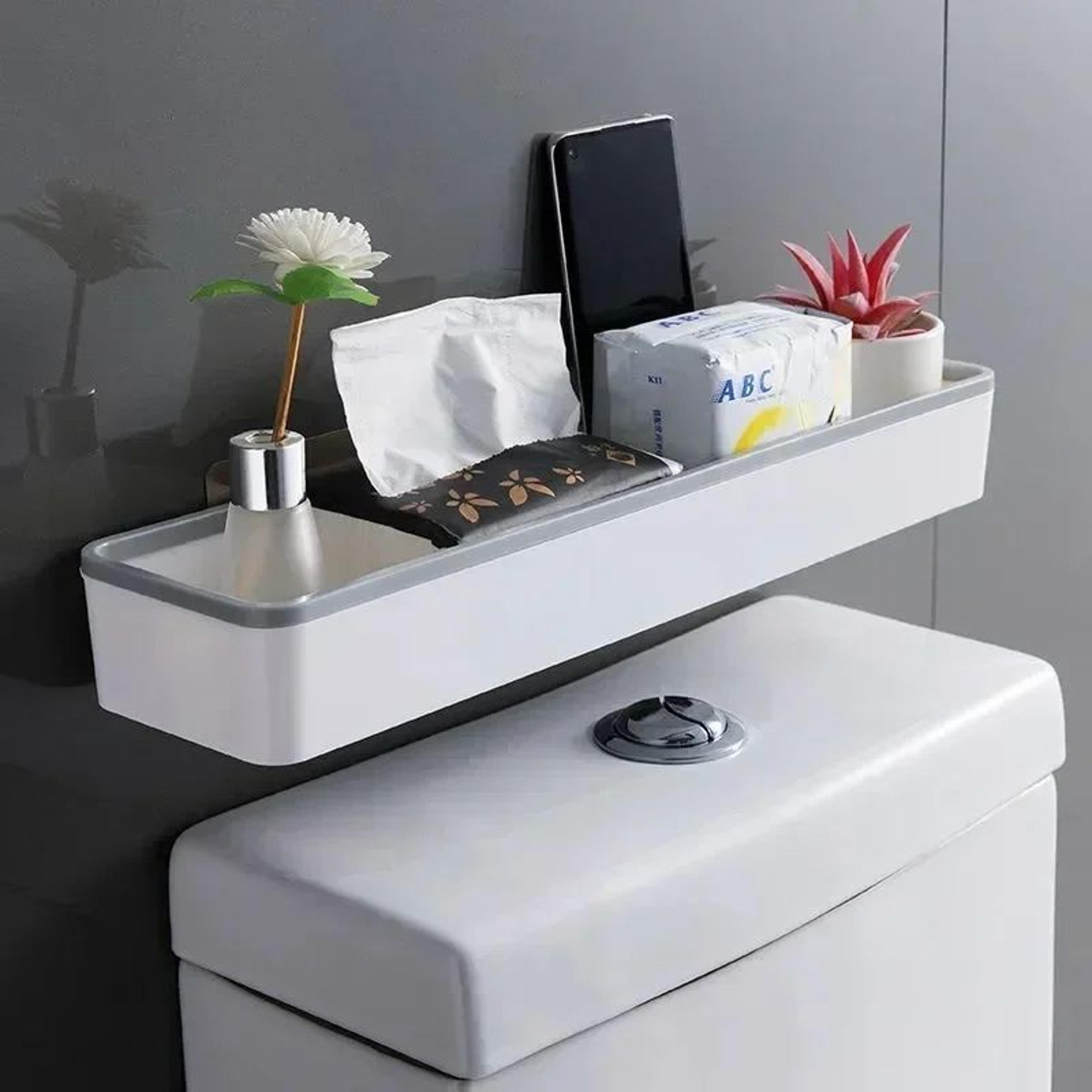 Wall Mounted Over Toilet Storage Shelf 2