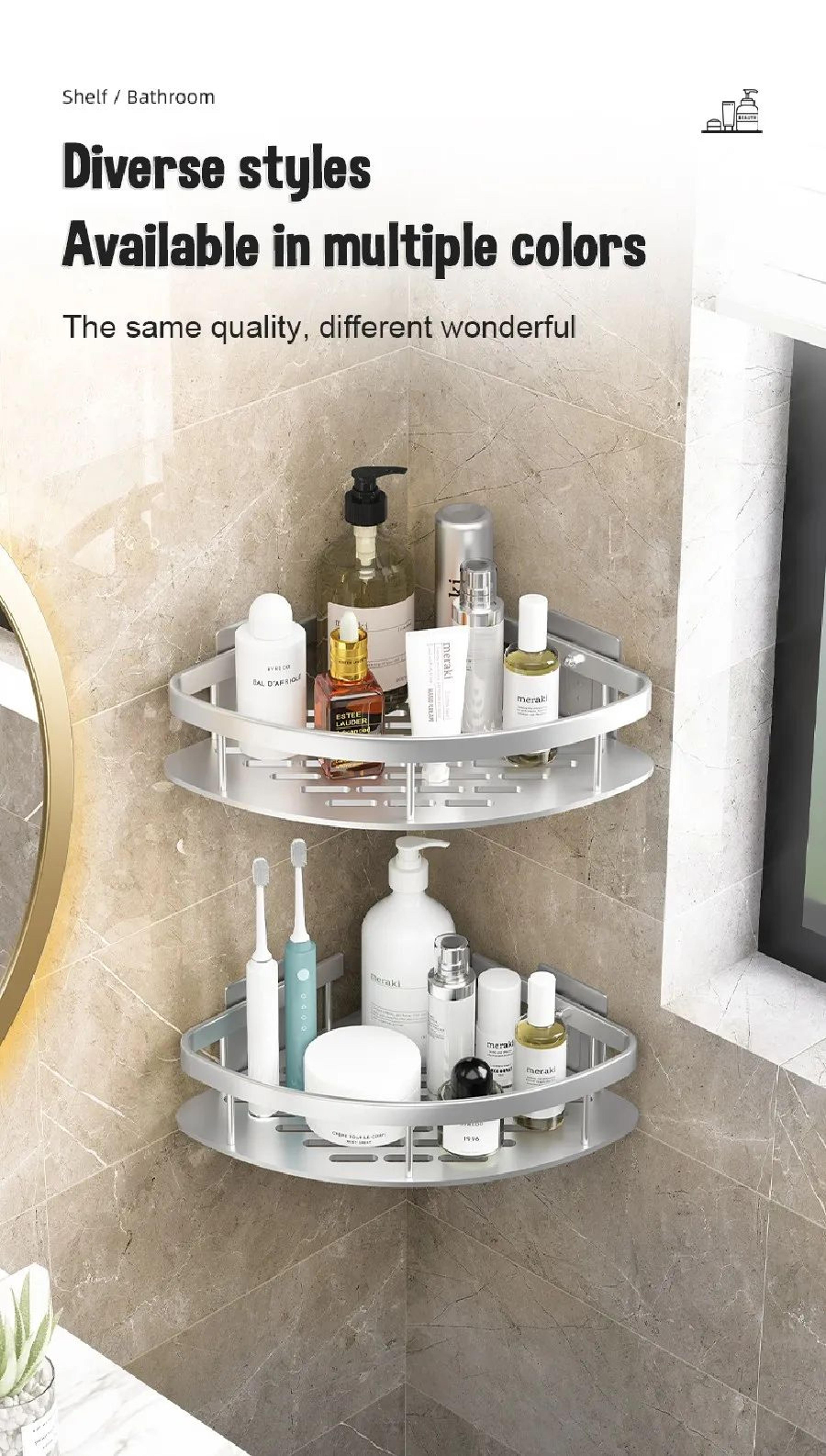 Wall Mounted Bathroom Storage Shelf 8